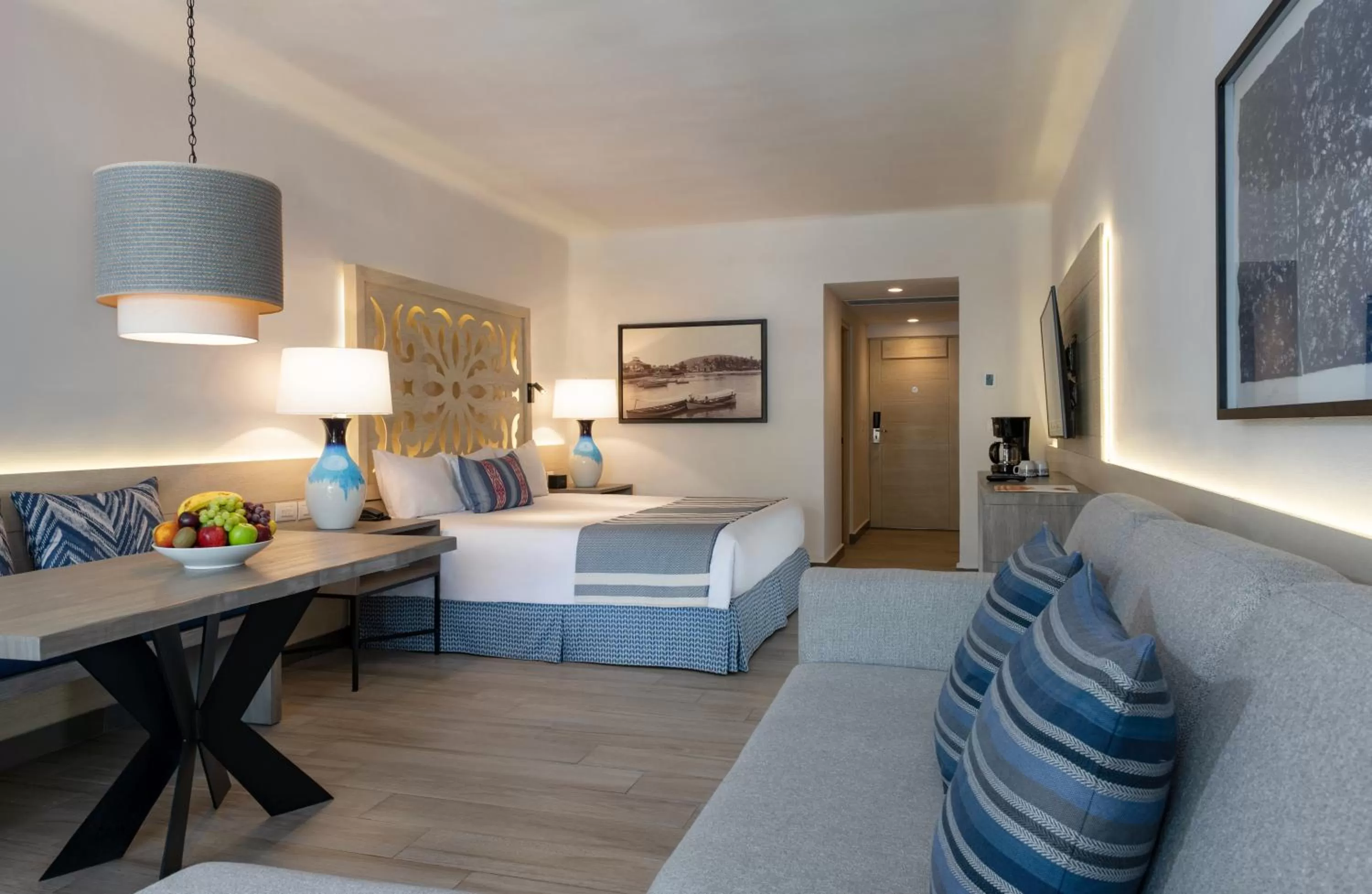 Bed in Pueblo Bonito Mazatlan Beach Resort - All Inclusive