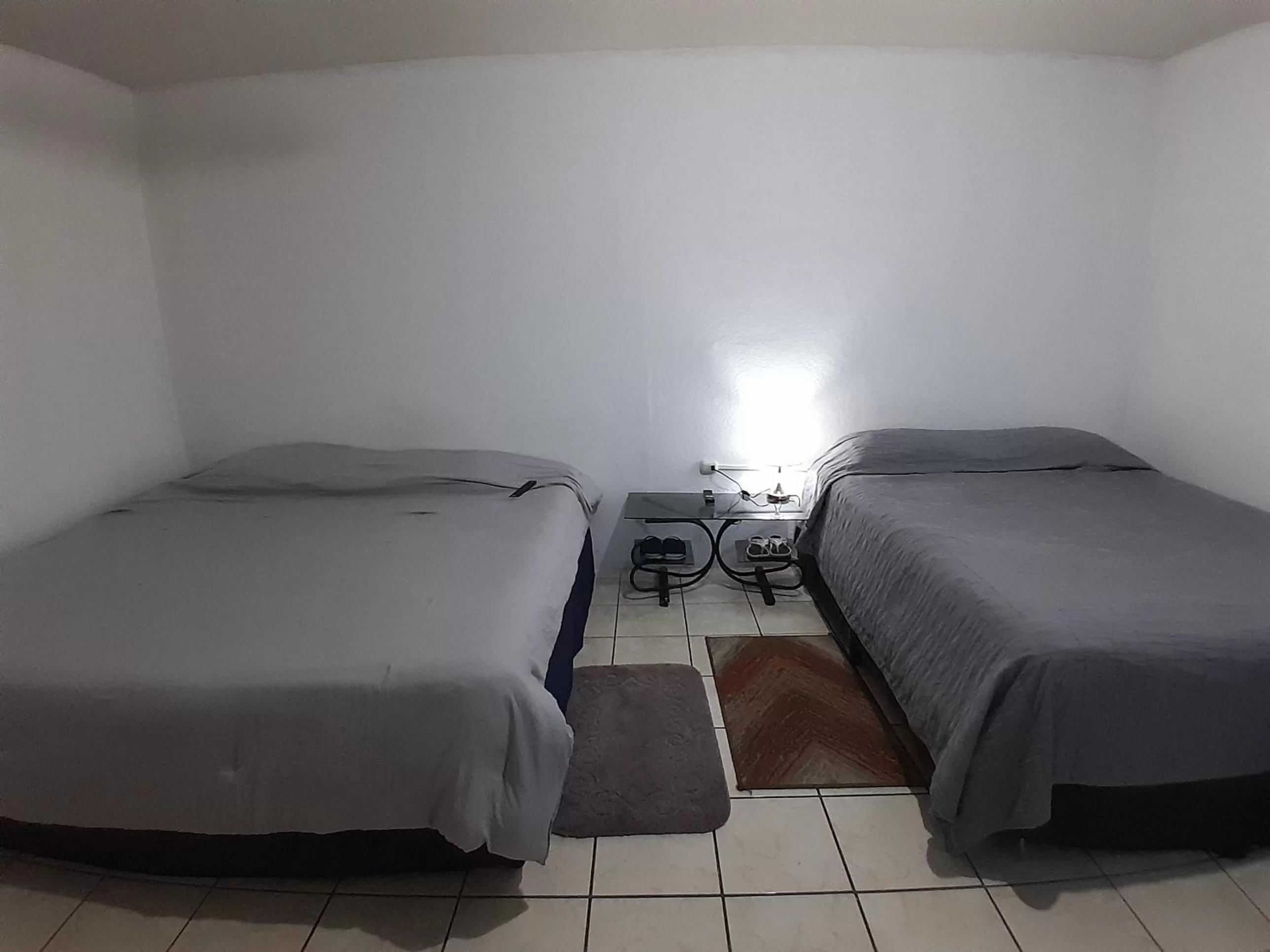 Bed in Hotel Bluehouse