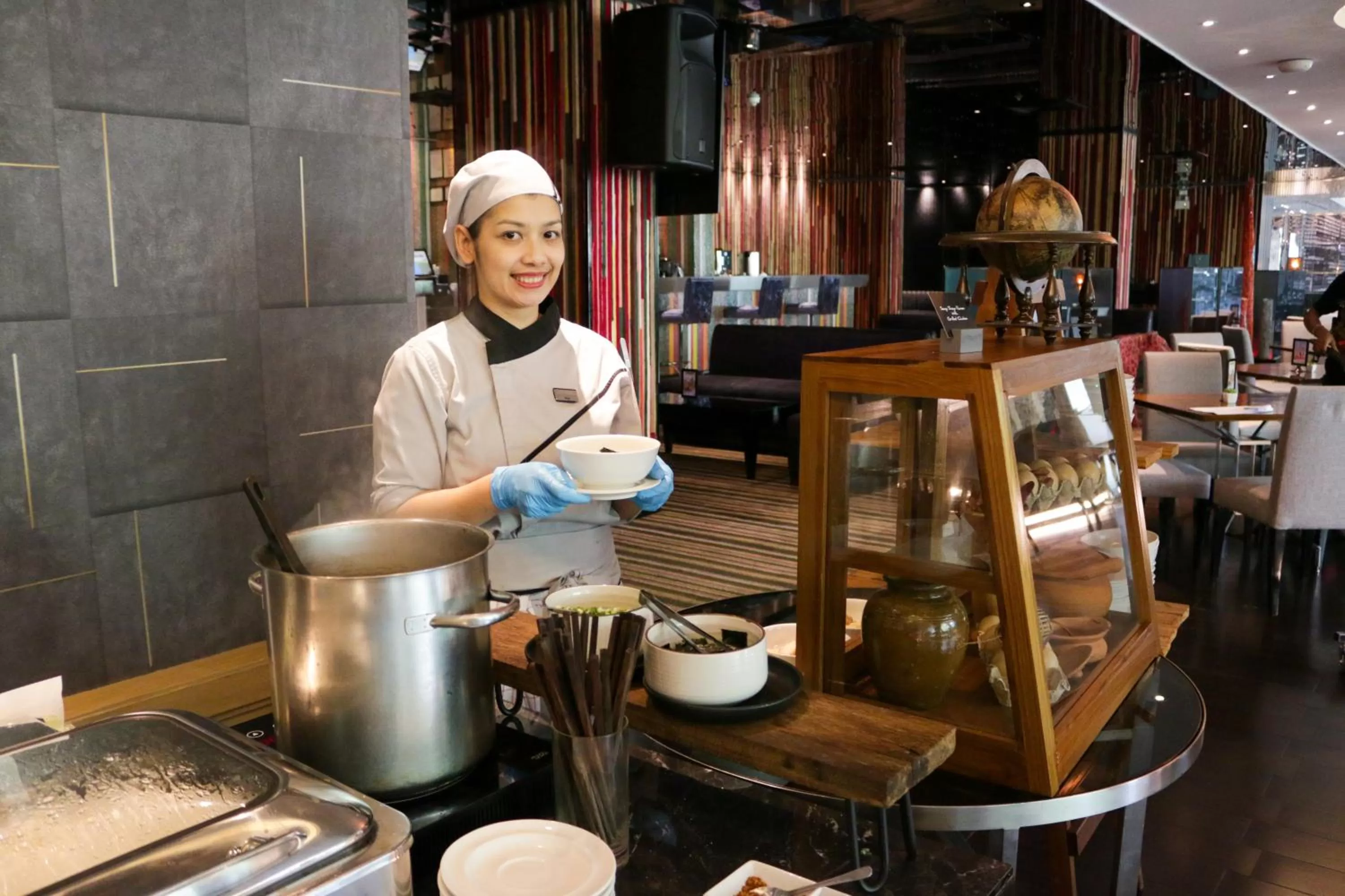 Buffet breakfast in Night Hotel Bangkok - Sukhumvit 15