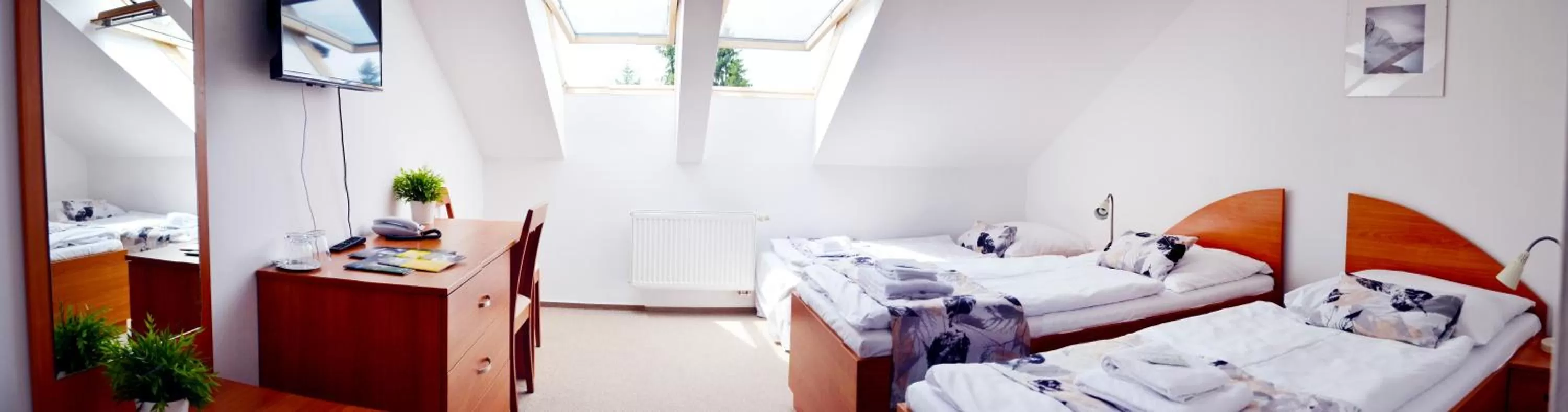 Bed in Hotel S-centrum