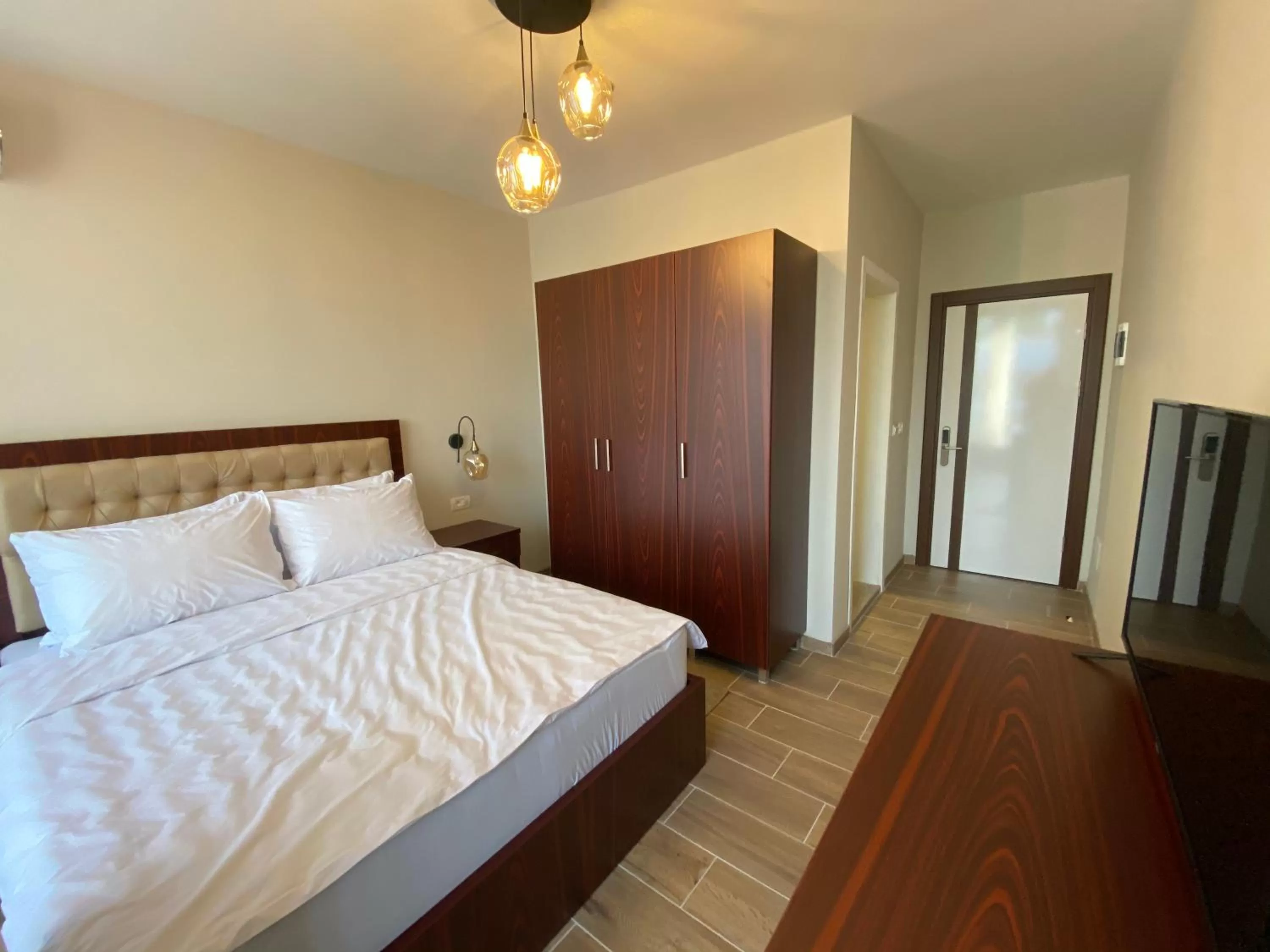 Bed in Hotel Kolonja's