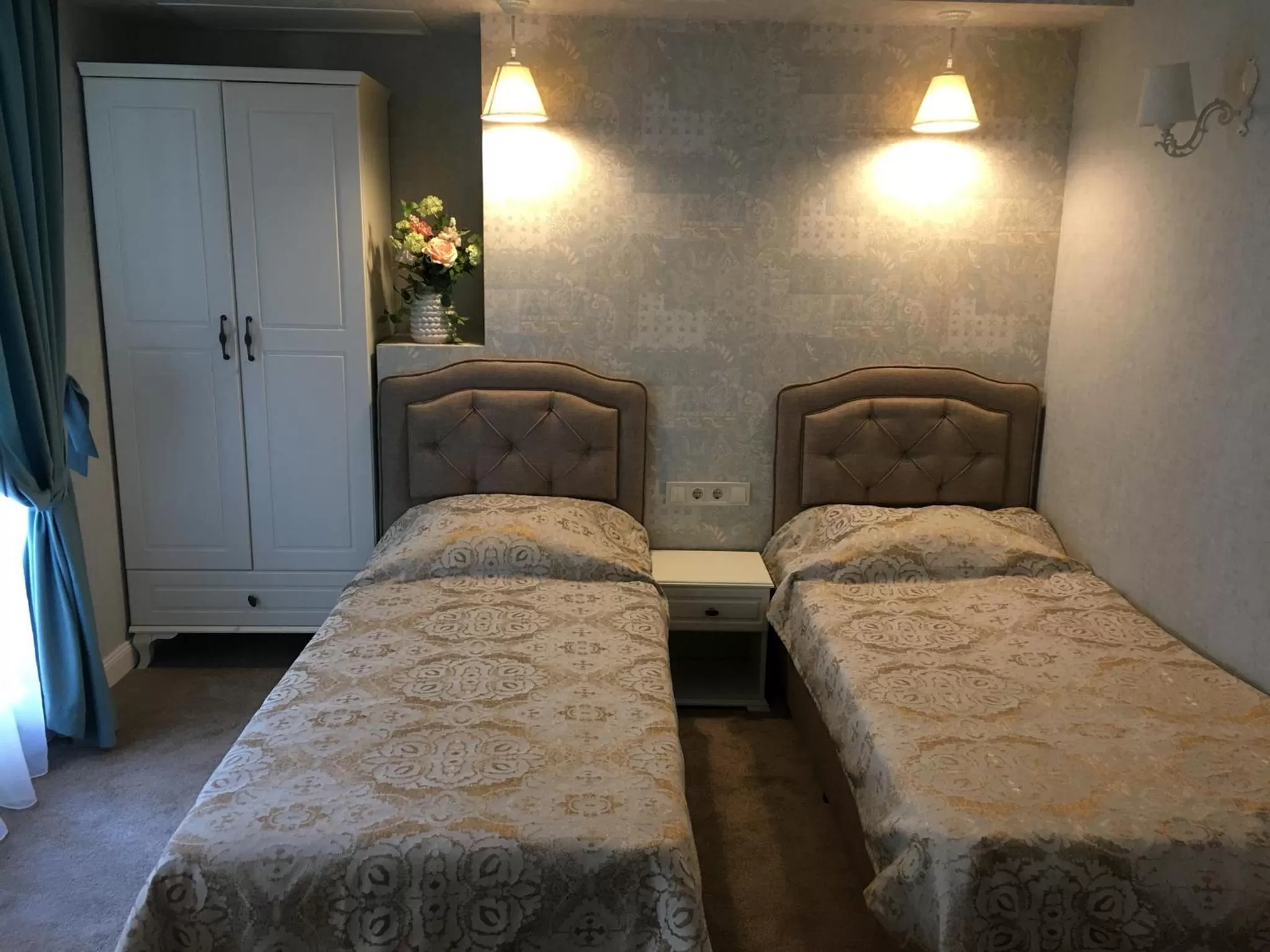 Bed in Family Hotel Agoncev