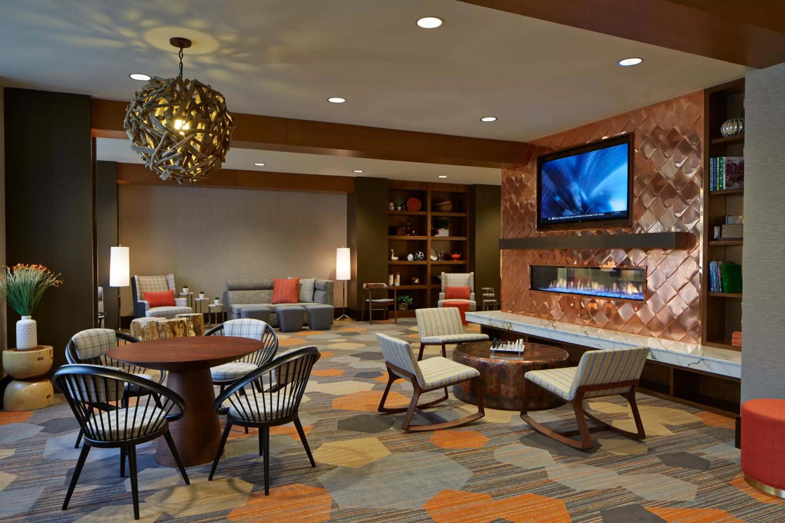 Lobby or reception in Courtyard by Marriott Lake George