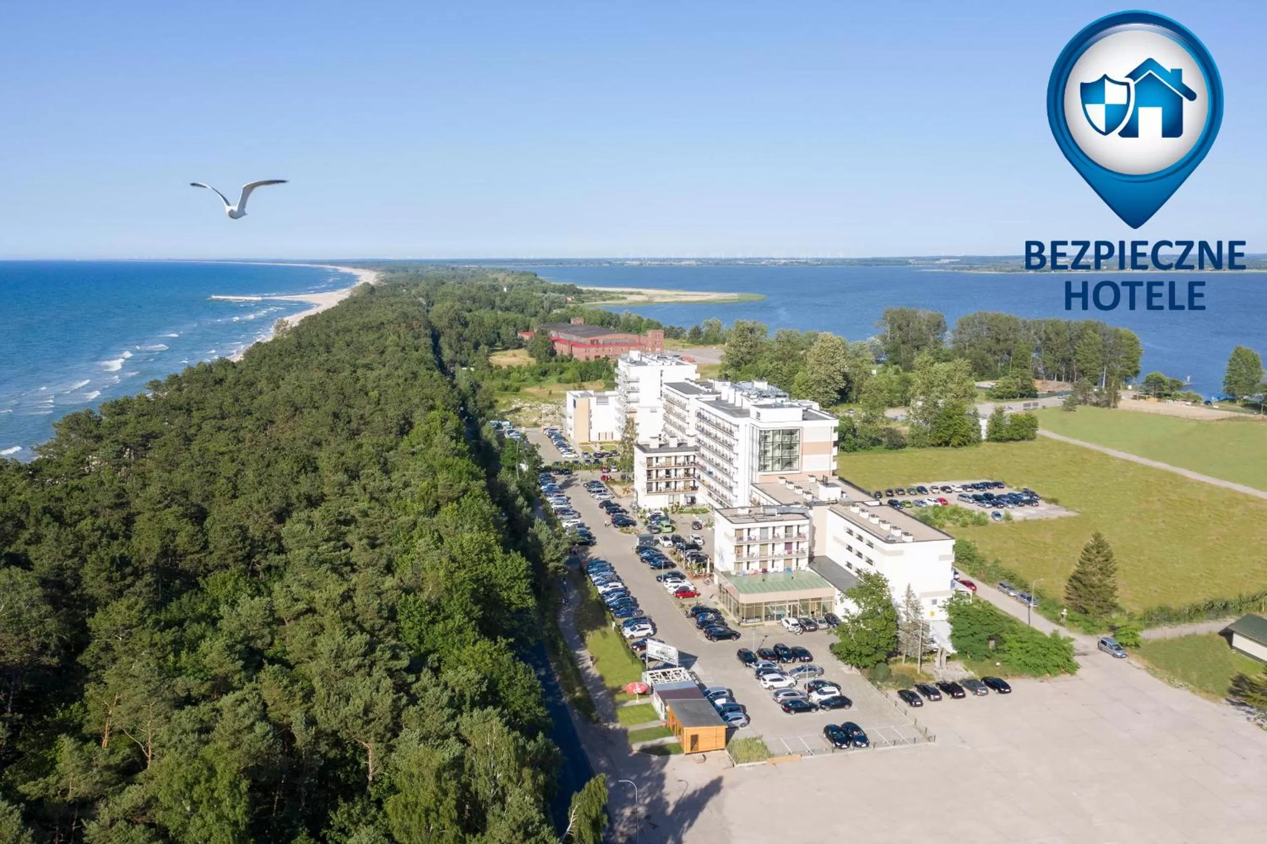 Facade/entrance in Blue Marine Mielno