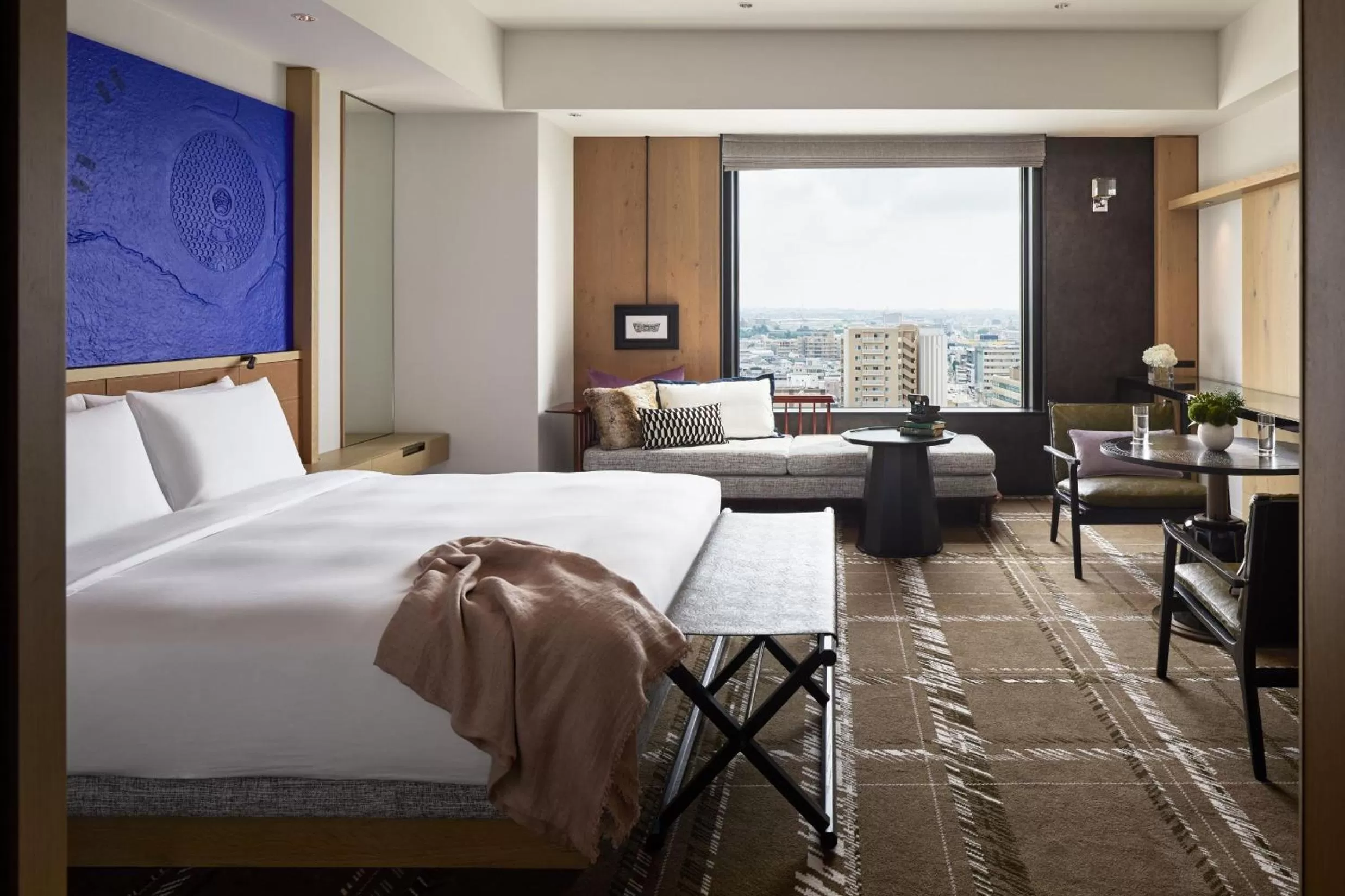 Photo of the whole room, Bed in Hyatt Centric Kanazawa