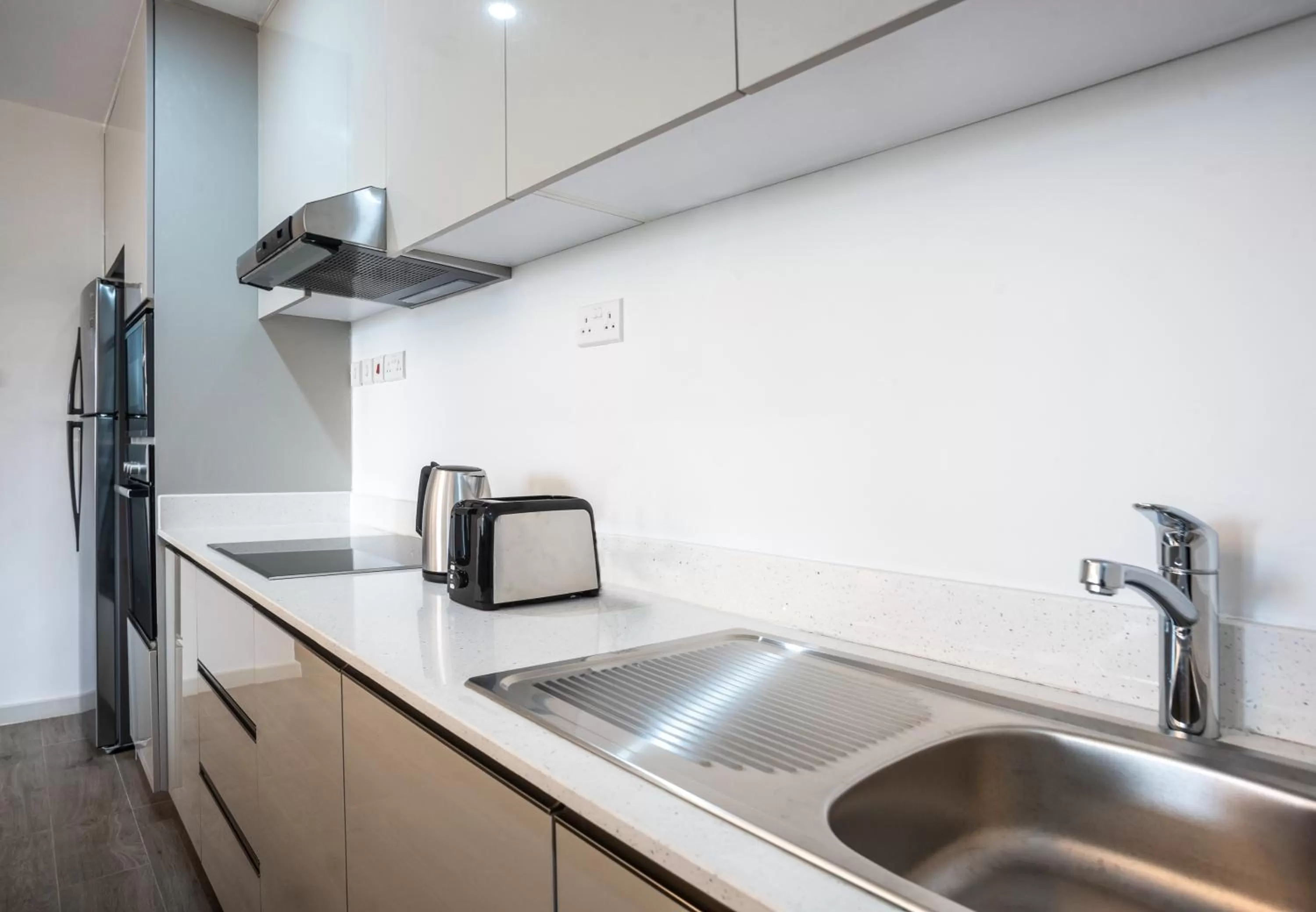 Kitchen or kitchenette in Yaya Hotel & Apartments