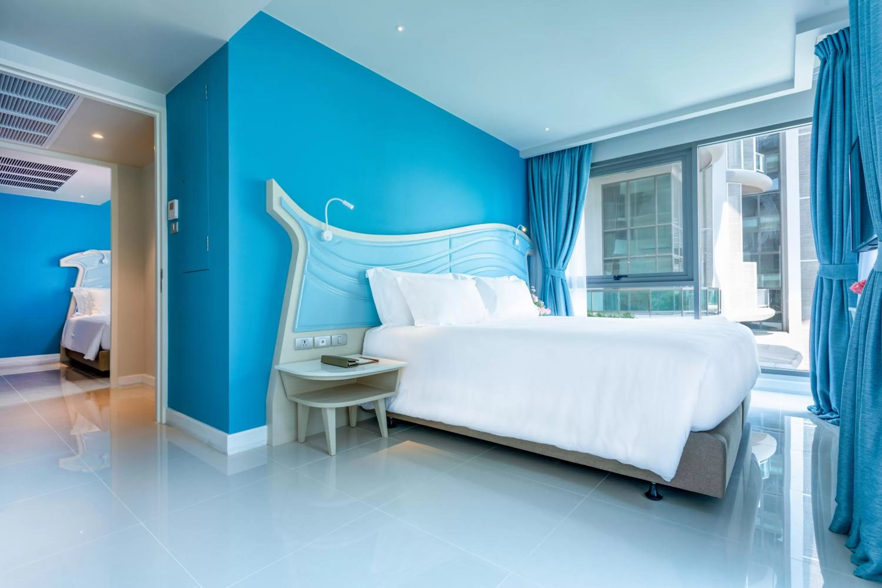 Bed in Centara Sonrisa Residences & Suites Sriracha
