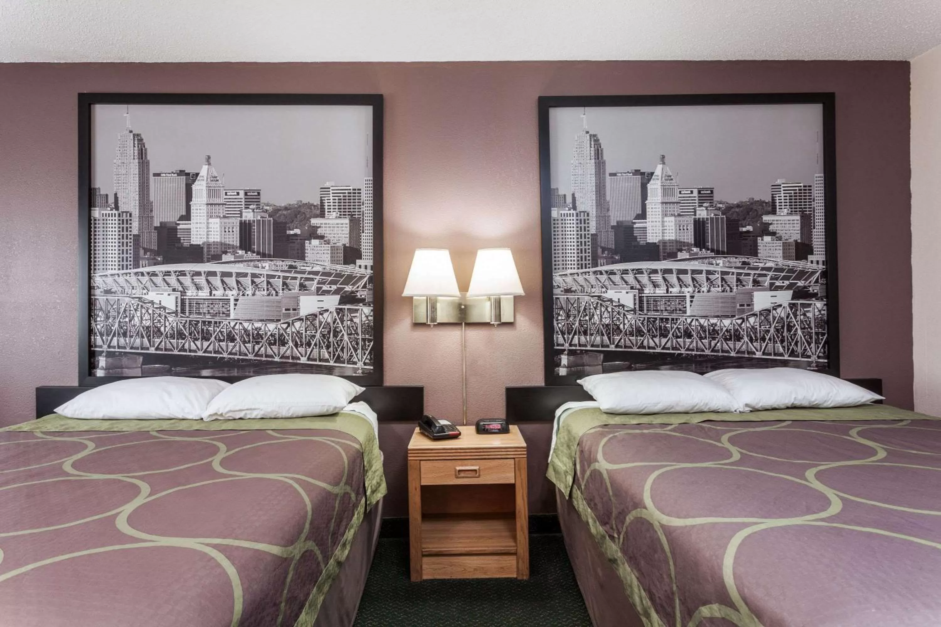 Bed in Super 8 by Wyndham Carrollton