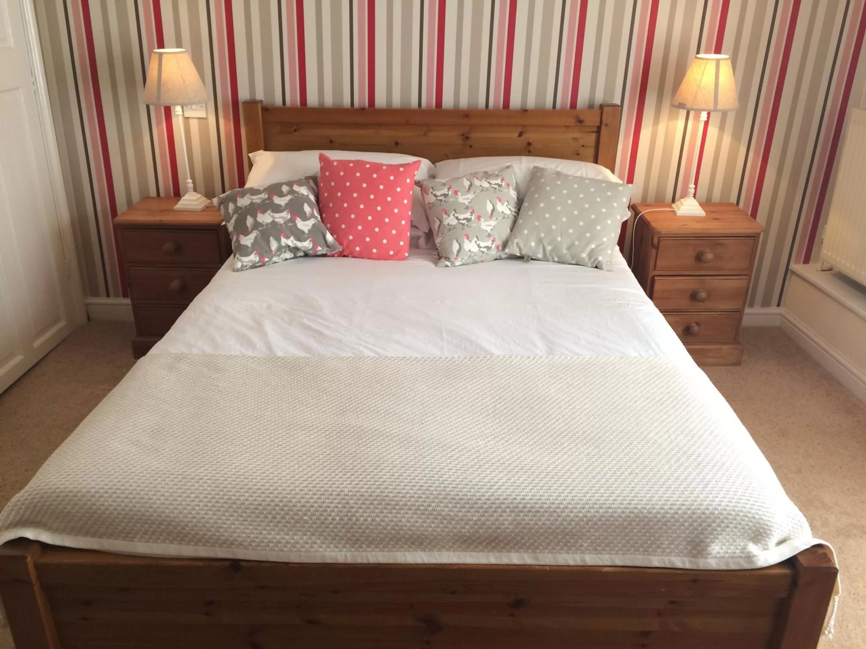 Bed in The Castle Inn