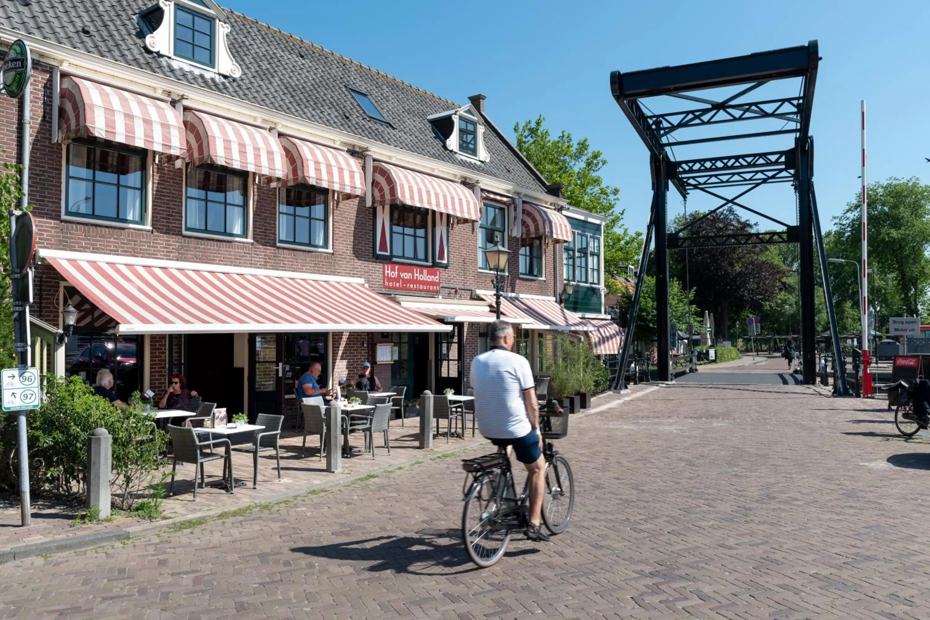 Property building in Hof van Holland Hotel