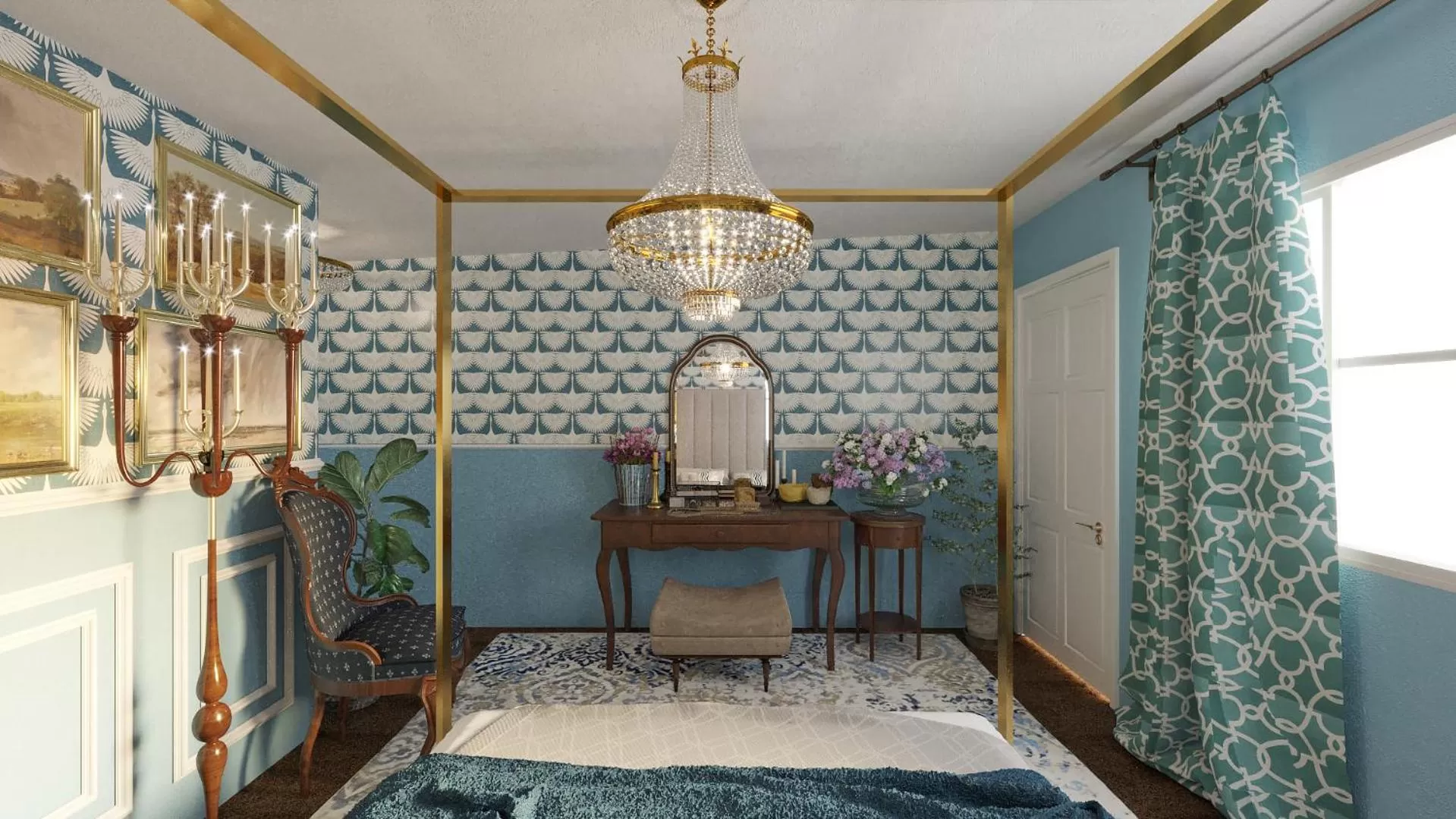 Photo of the whole room in Great Gatsby Motel Inn