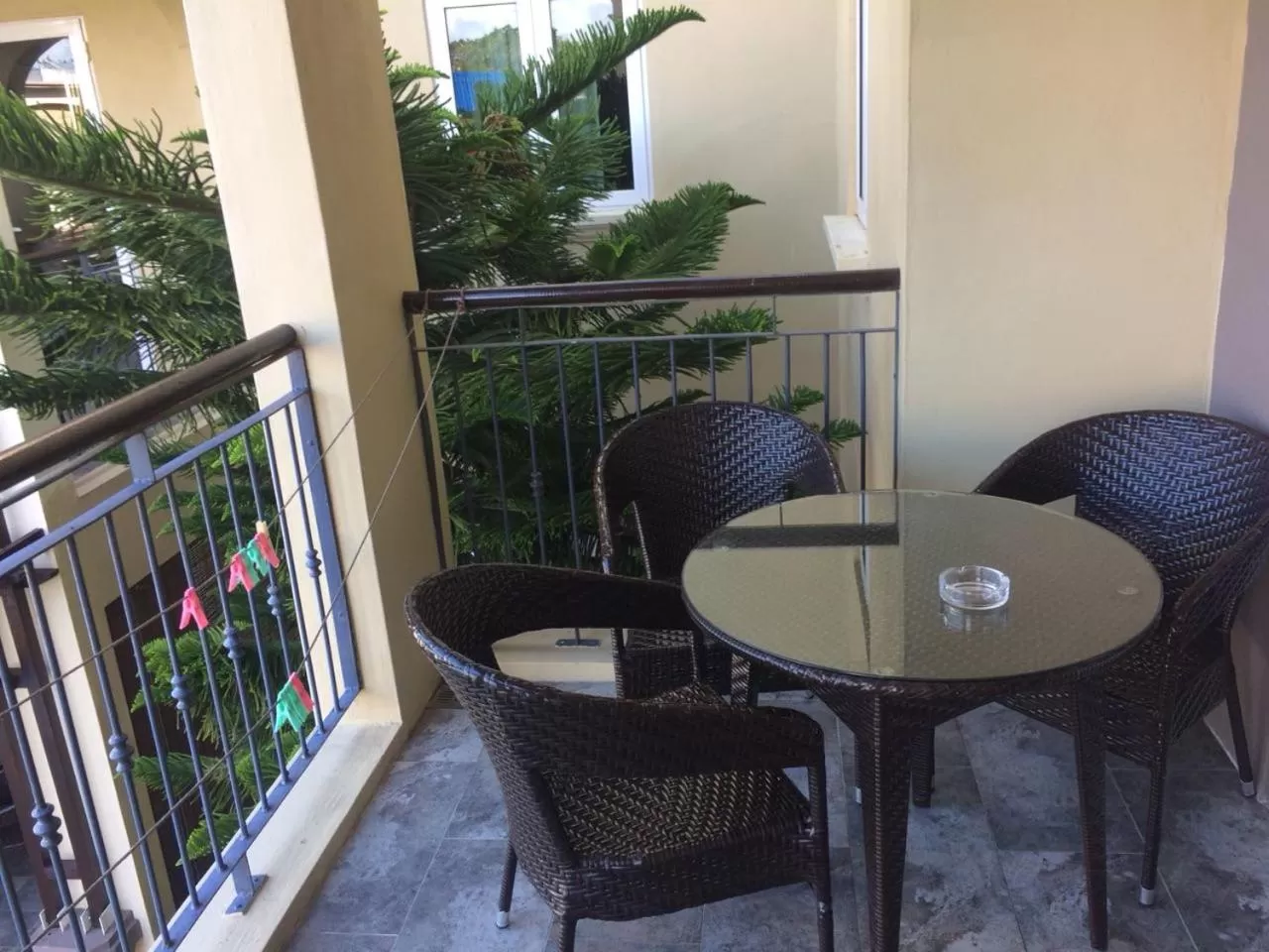 Balcony/Terrace in Villa Narmada