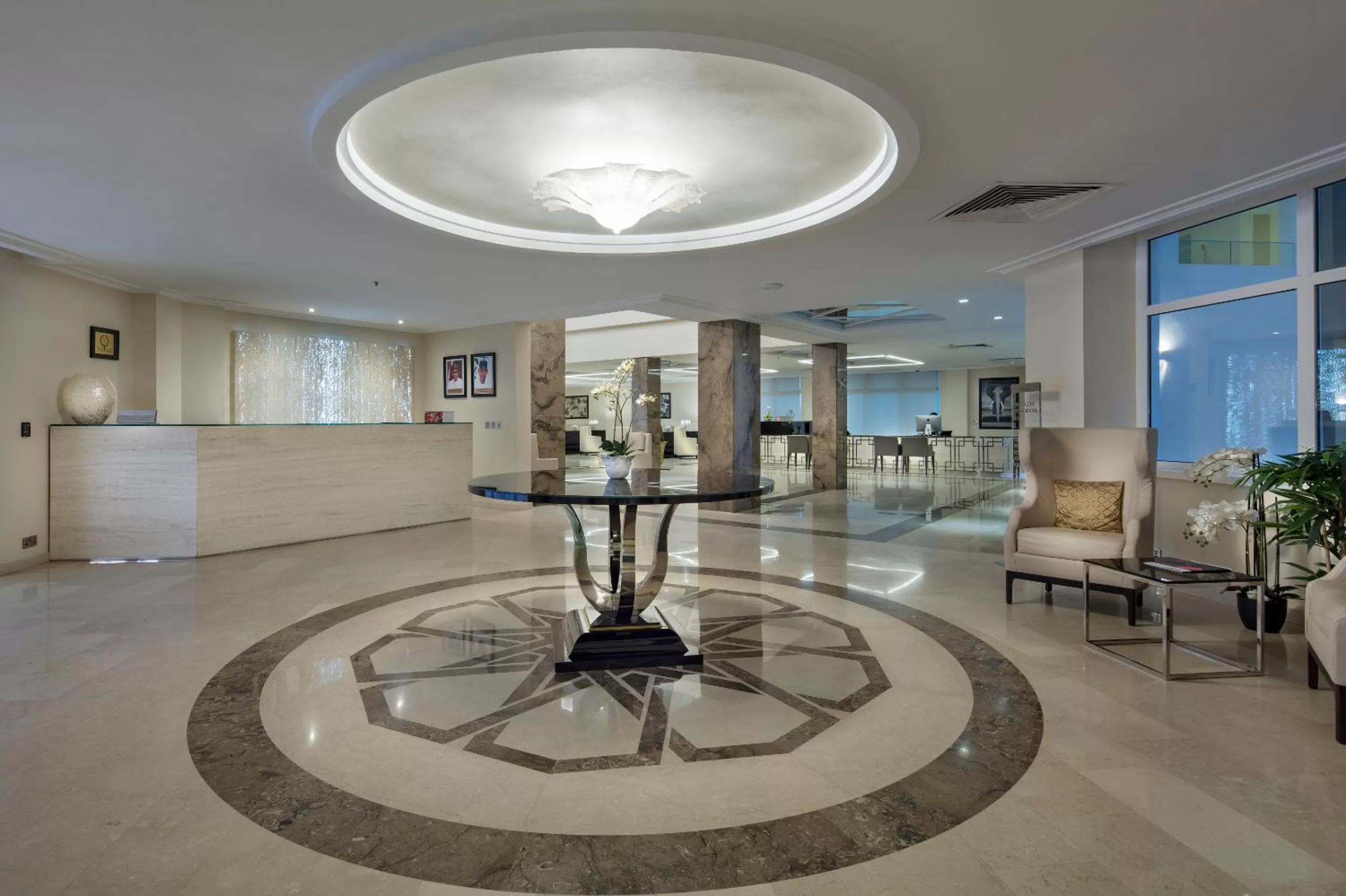 Lobby or reception in Fraser Suites Abuja