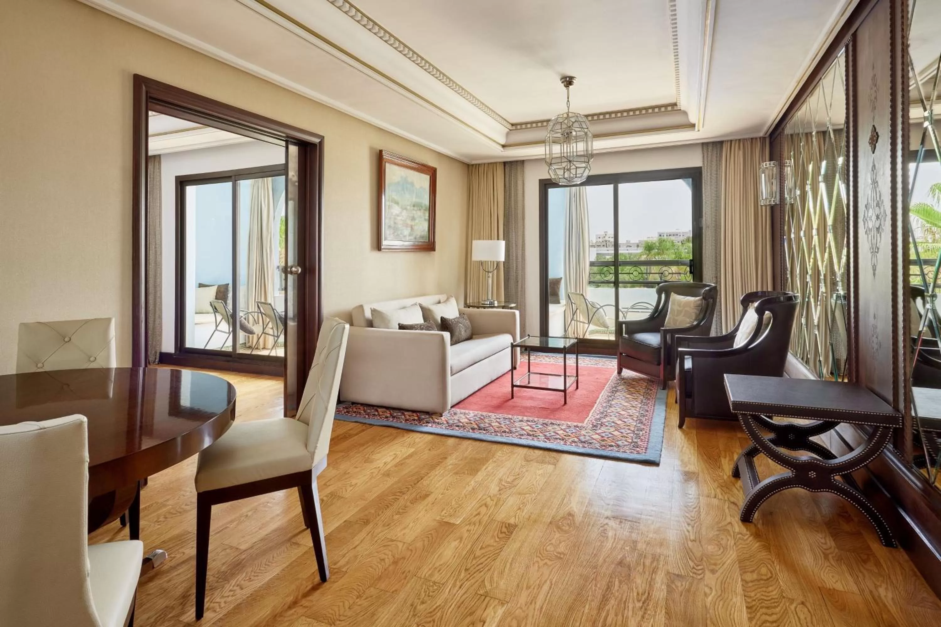 Living room in Fes Marriott Hotel Jnan Palace