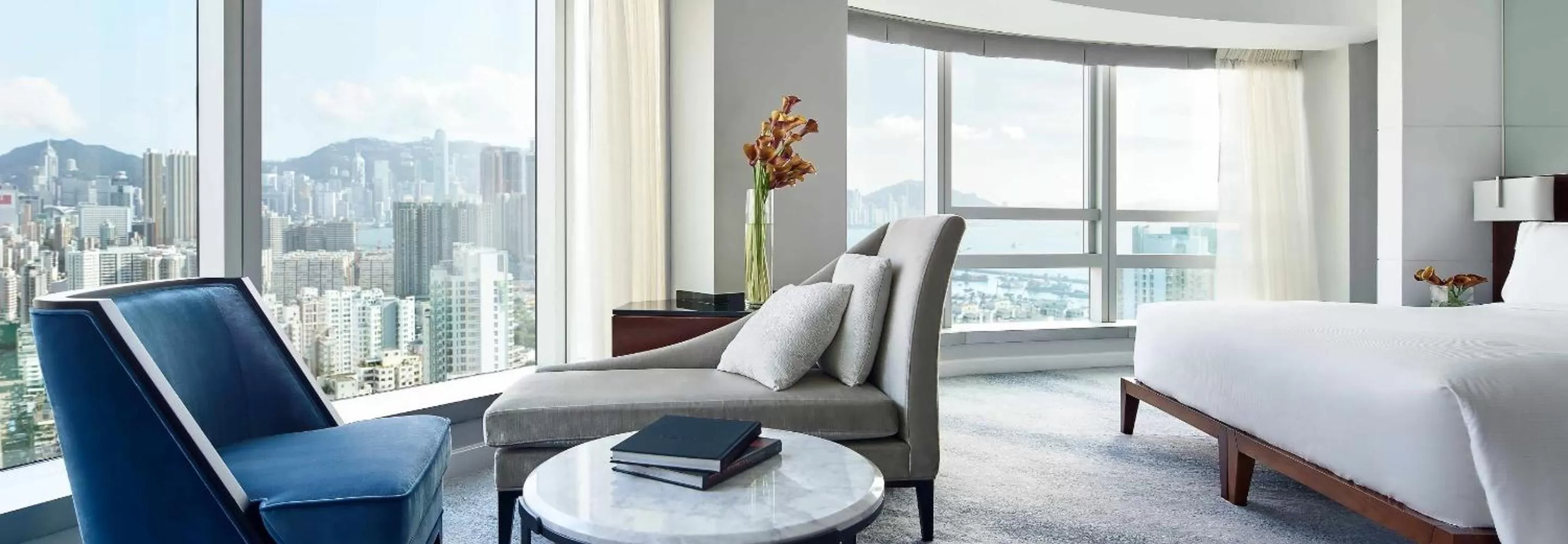 City view, Bed in Cordis, Hong Kong