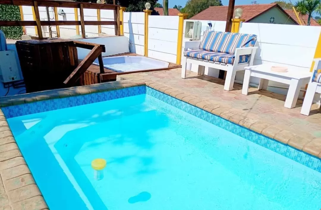 Pool view, Swimming Pool in Queensburgh B&B or Self Catering