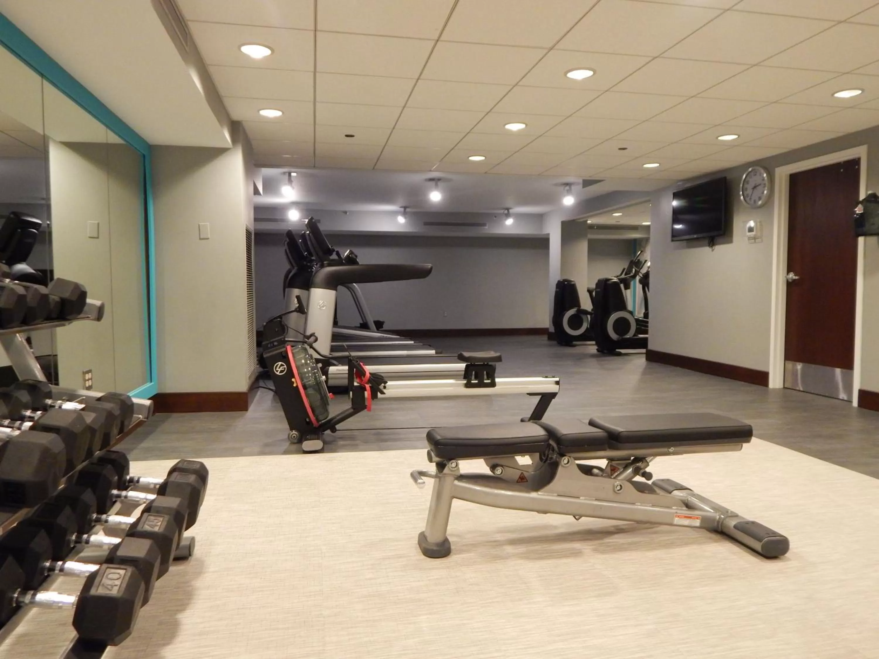 Fitness centre/facilities in Crowne Plaza - Chicago West Loop by IHG