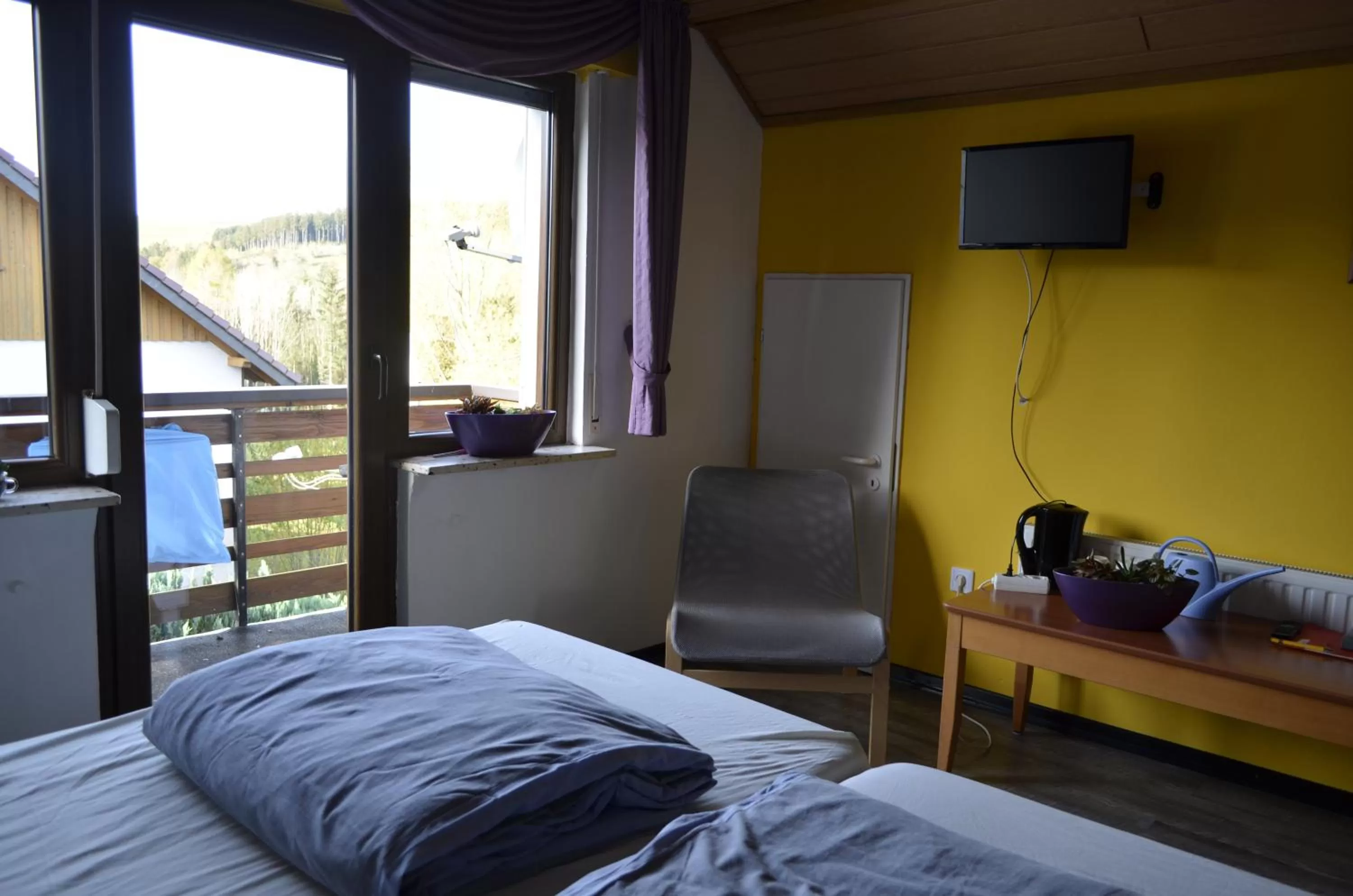 Bed in Sunrise B&B Hellenthal