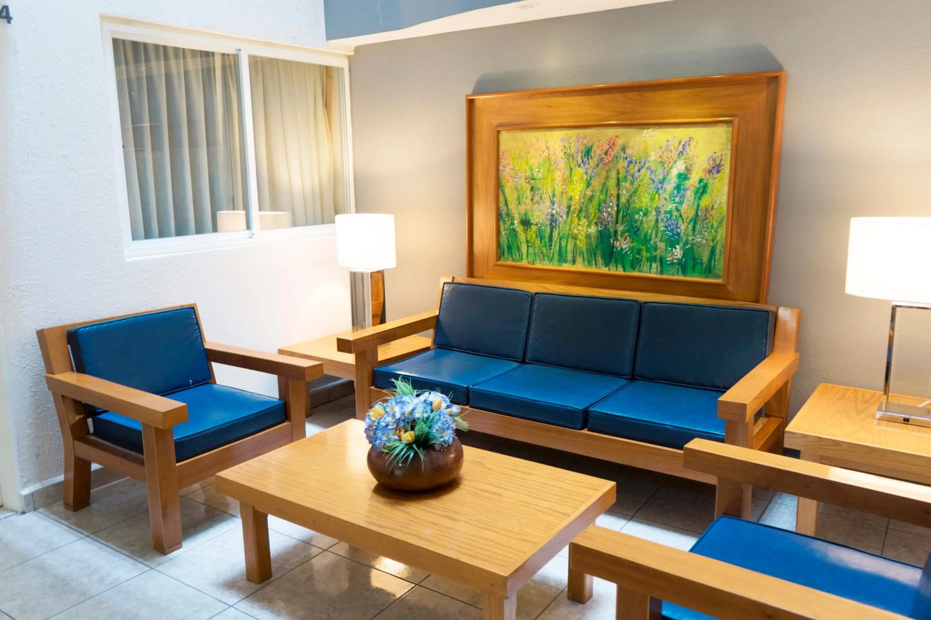 Living room in Hotel Qualitel Plus