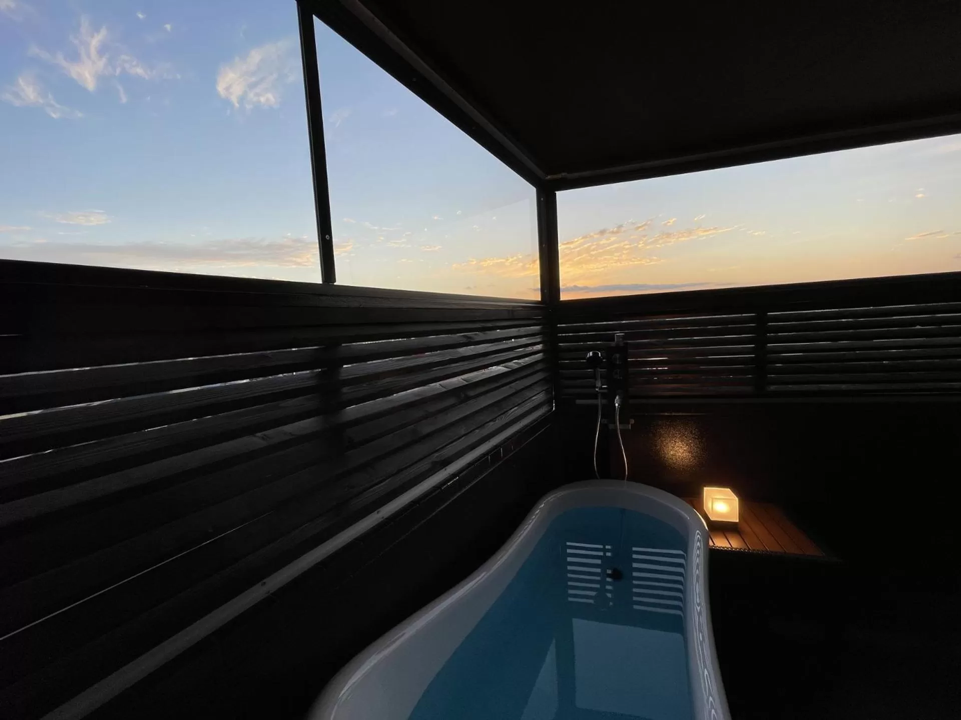 Open Air Bath in Hotel Renaissance Sendai (Leisure Hotel)