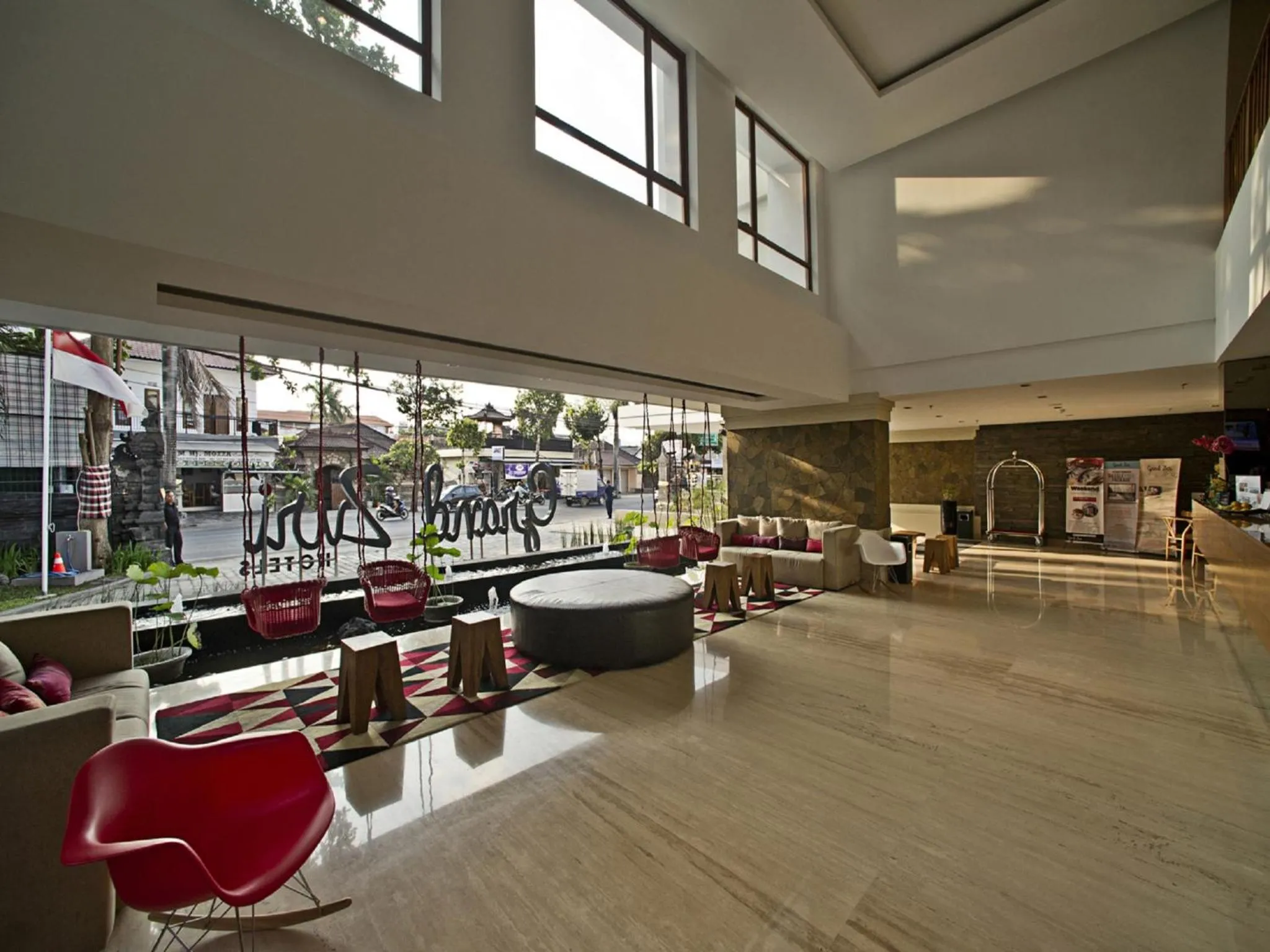 Lobby or reception in Grand Zuri Kuta Bali