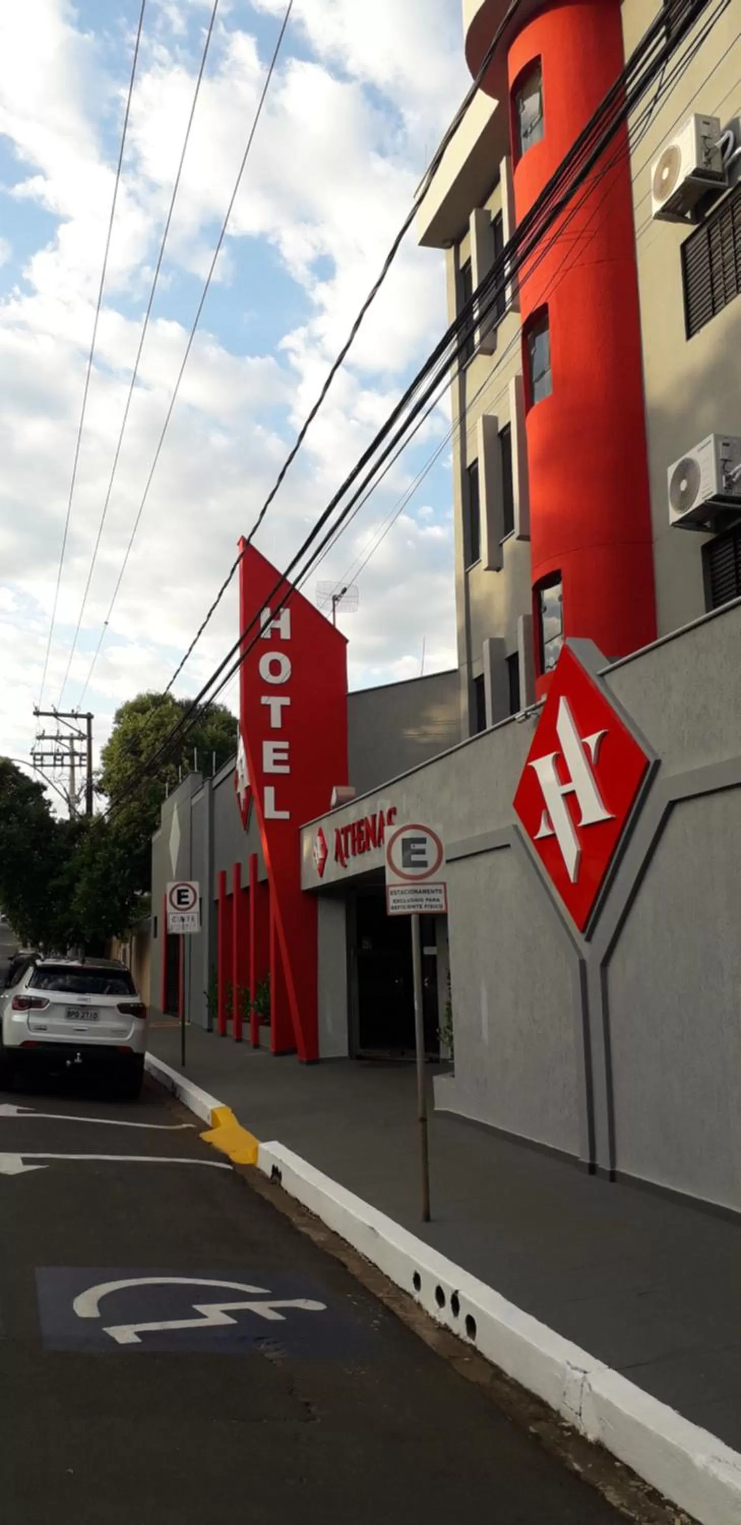 Street view in Hotel Athenas e Convenções