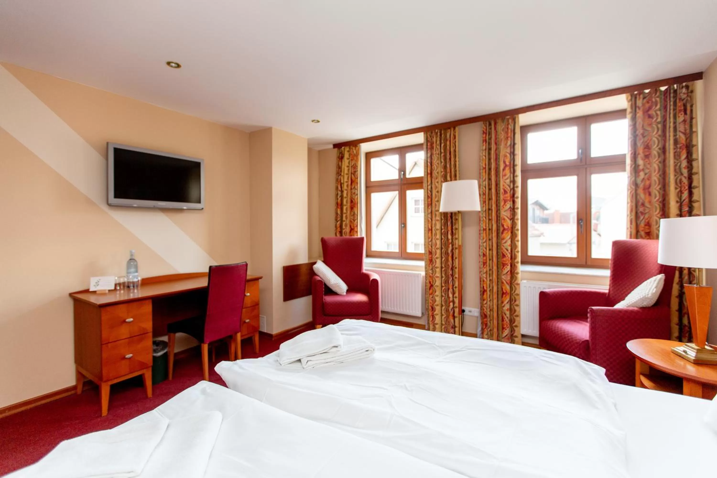 Photo of the whole room, Bed in Hotel Haus Sajons