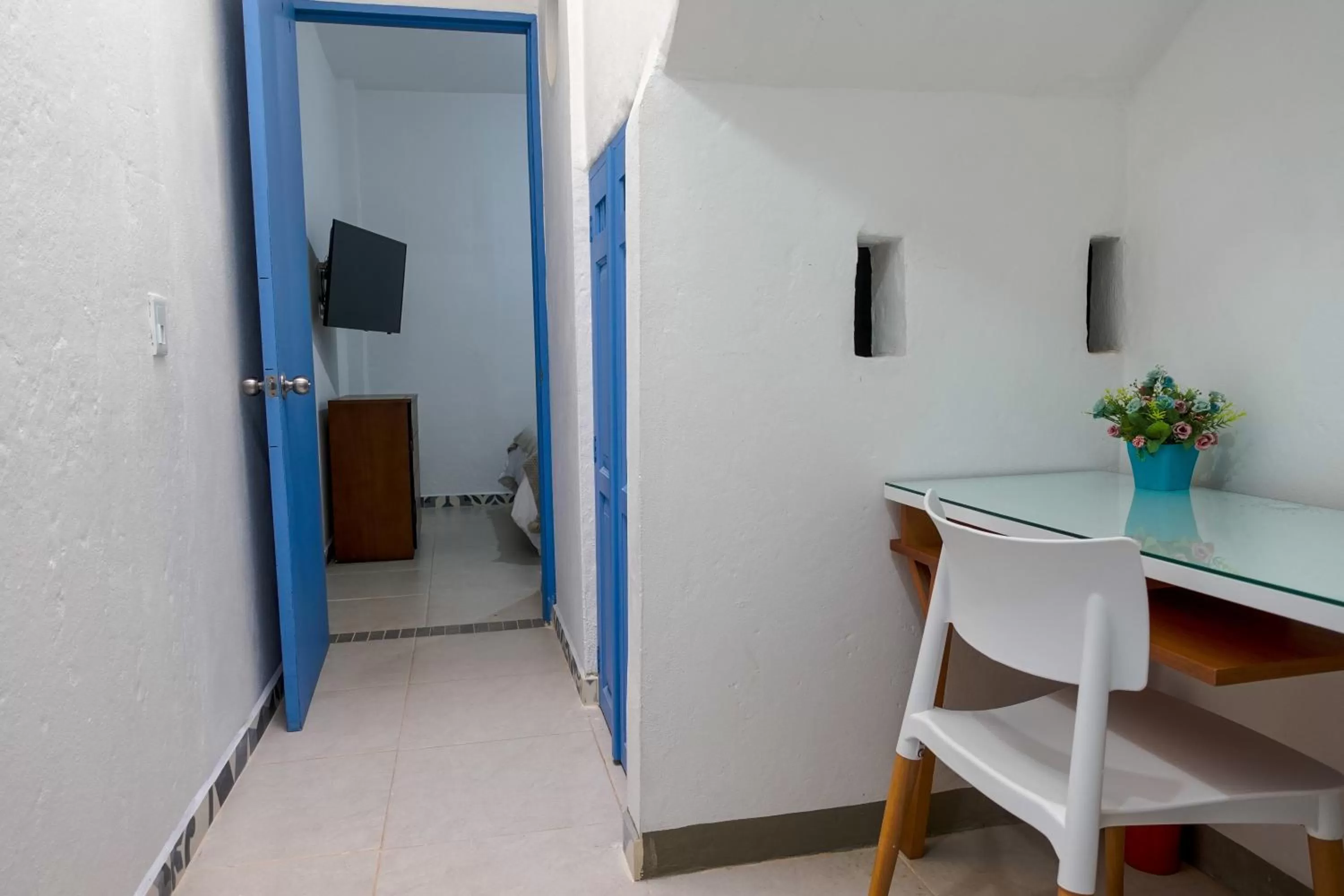 Seating area, TV/Entertainment Center in Azulado Jericó