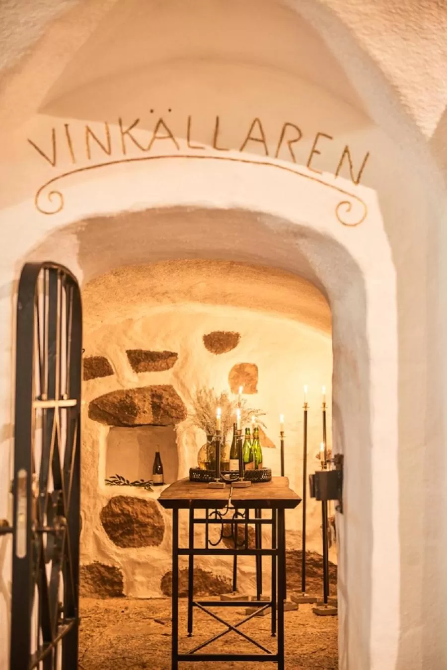 Decorative detail in Knistad Herrgård