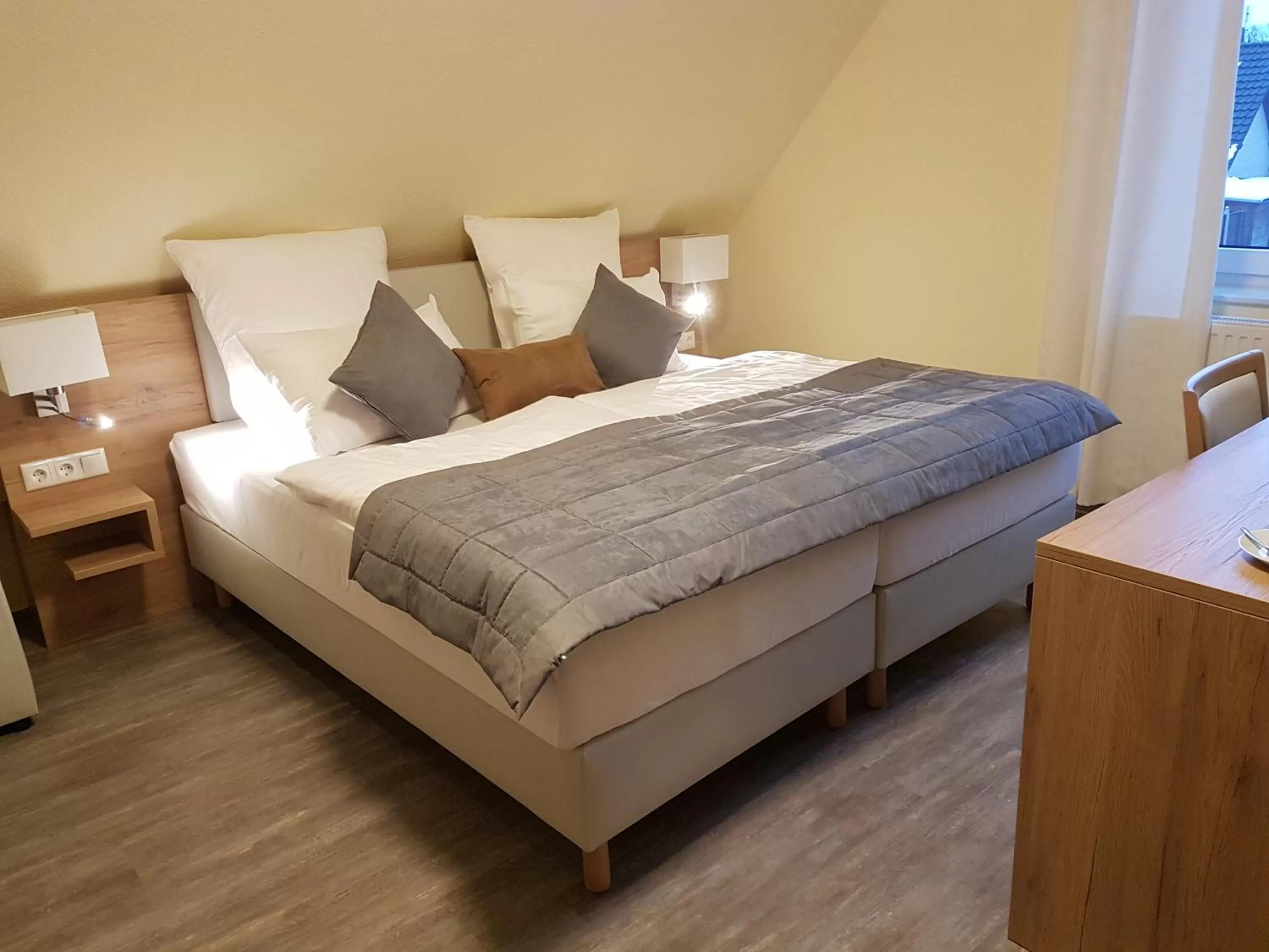 Bed in Hotel & Restaurant Sparta