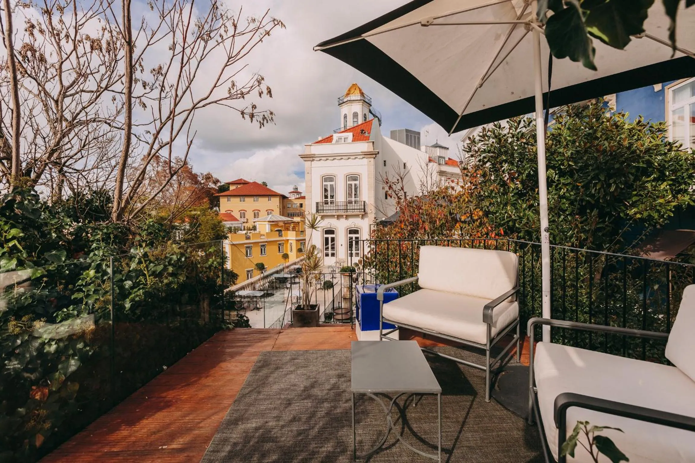 Balcony/Terrace in Torel Palace Lisbon