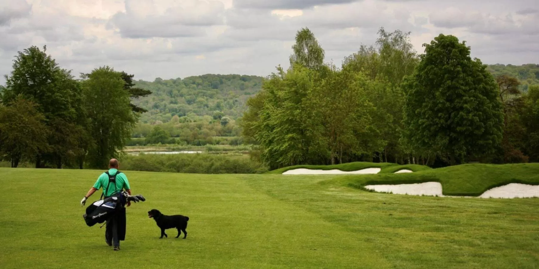 Golfcourse in Crowne Plaza Reading