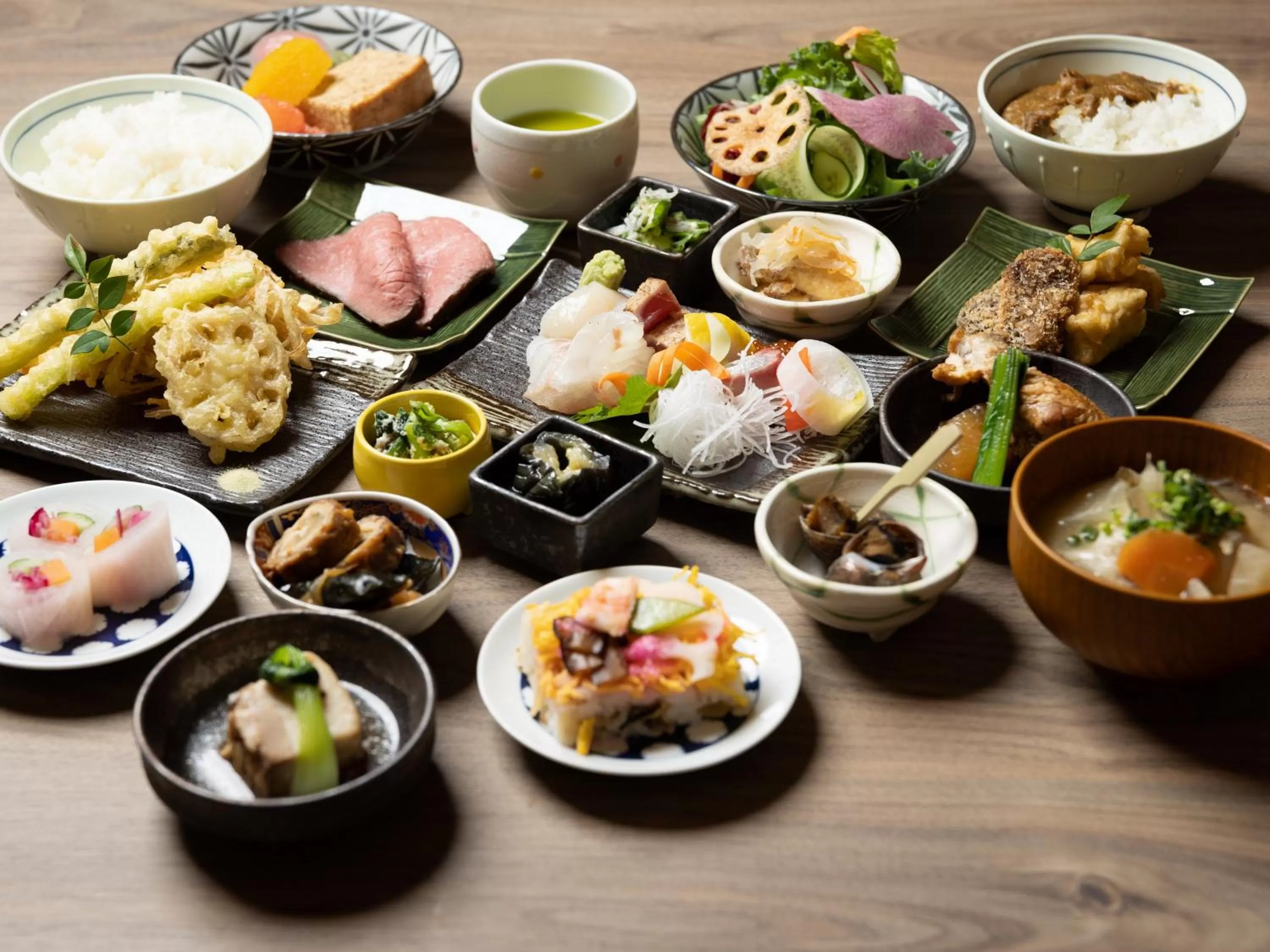 Dinner in Hotel Sakura Ureshino