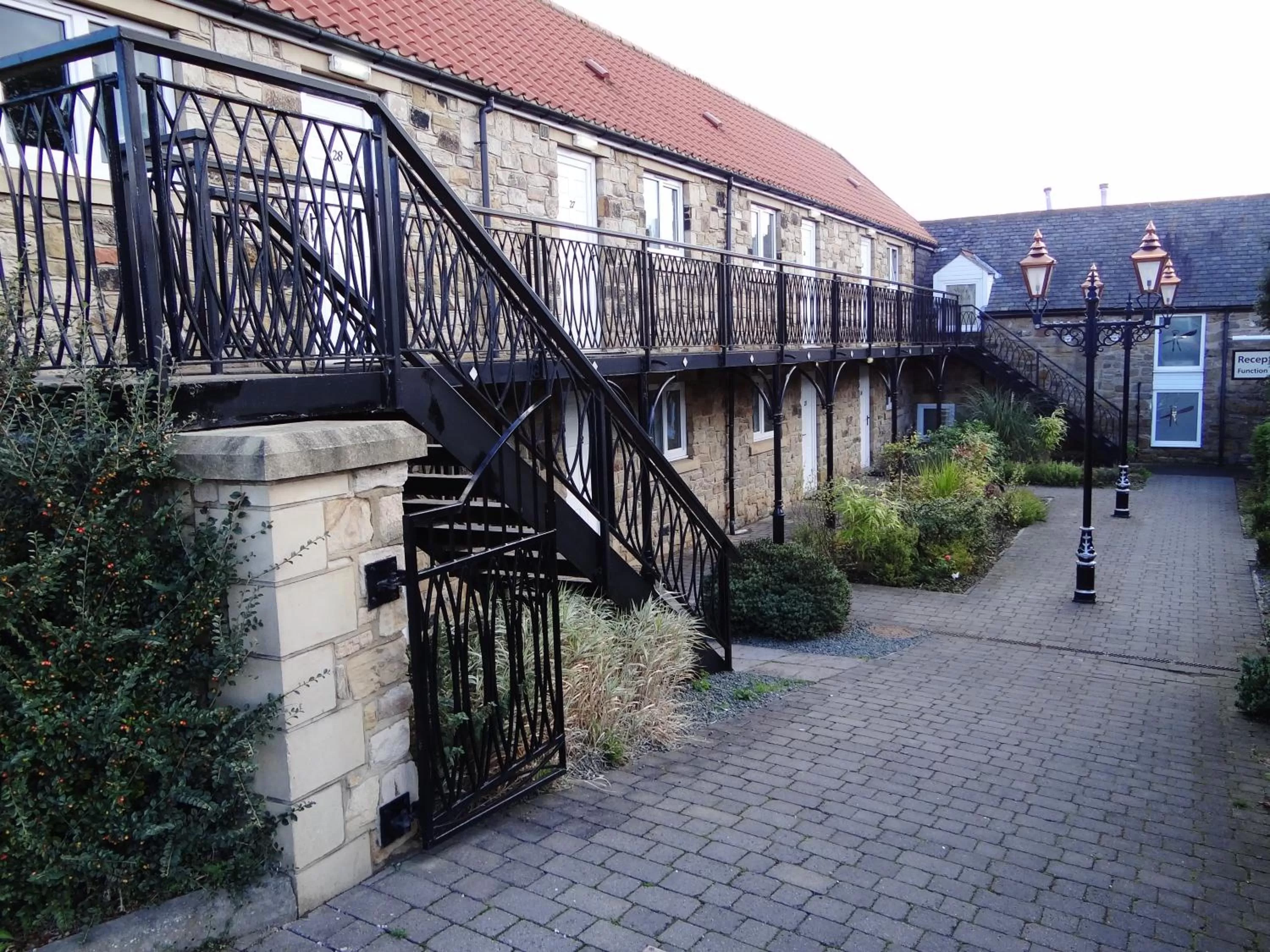 Facade/entrance in The Angel View Hotel