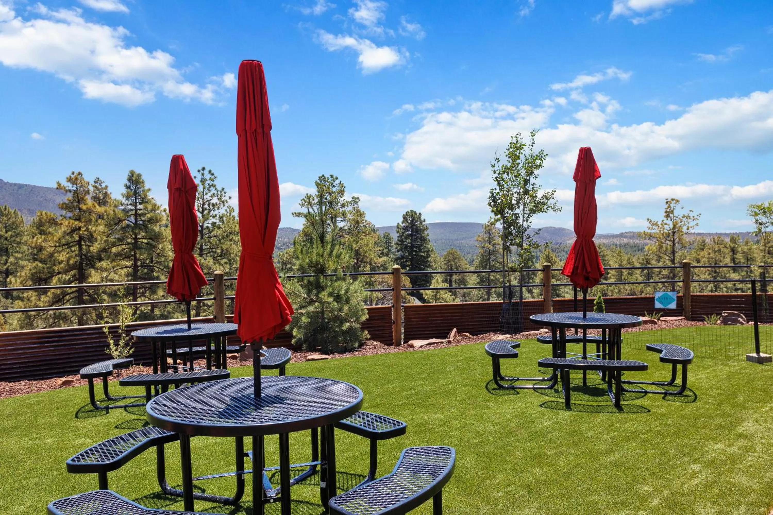 Patio in Lodge at 5600