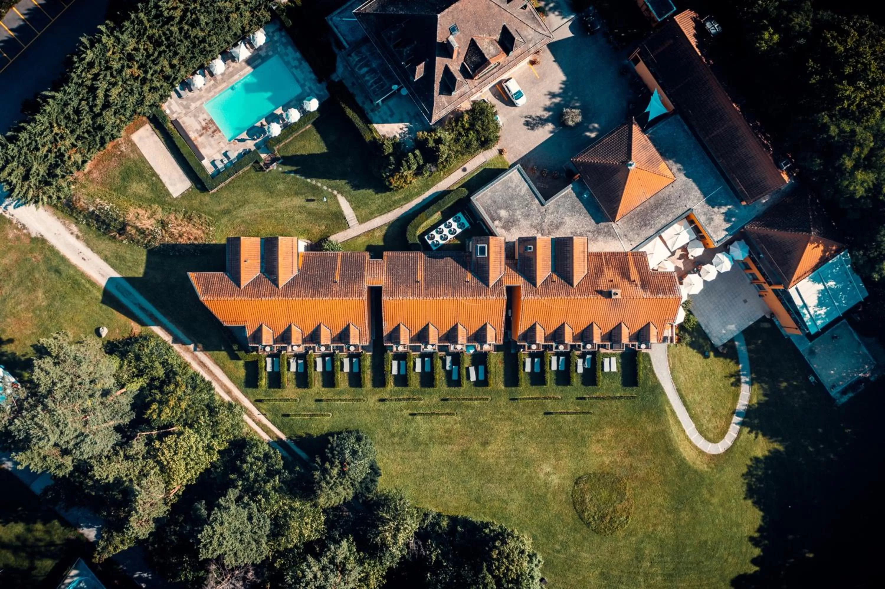 Bird's eye view in Hotel La Barcarolle