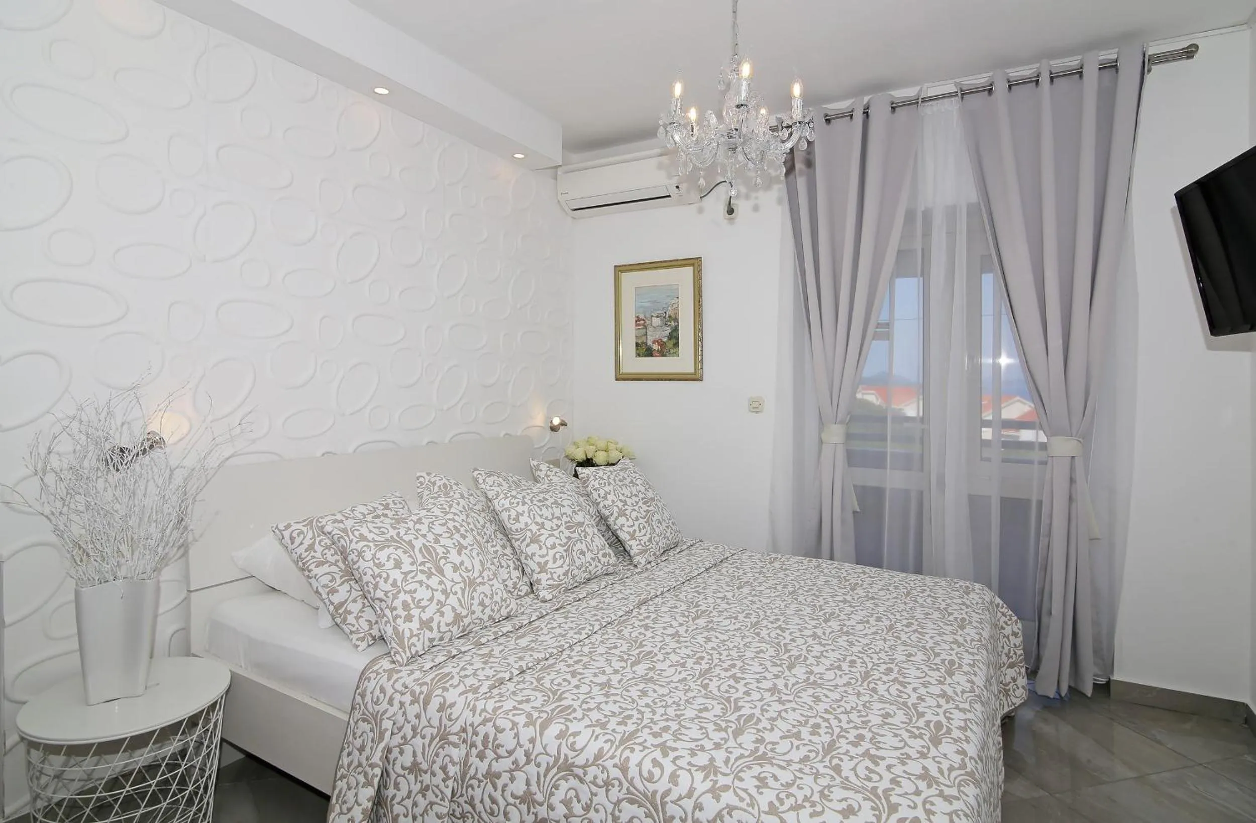 Bedroom, Bed in Villa Antea Apartments with Free Parking