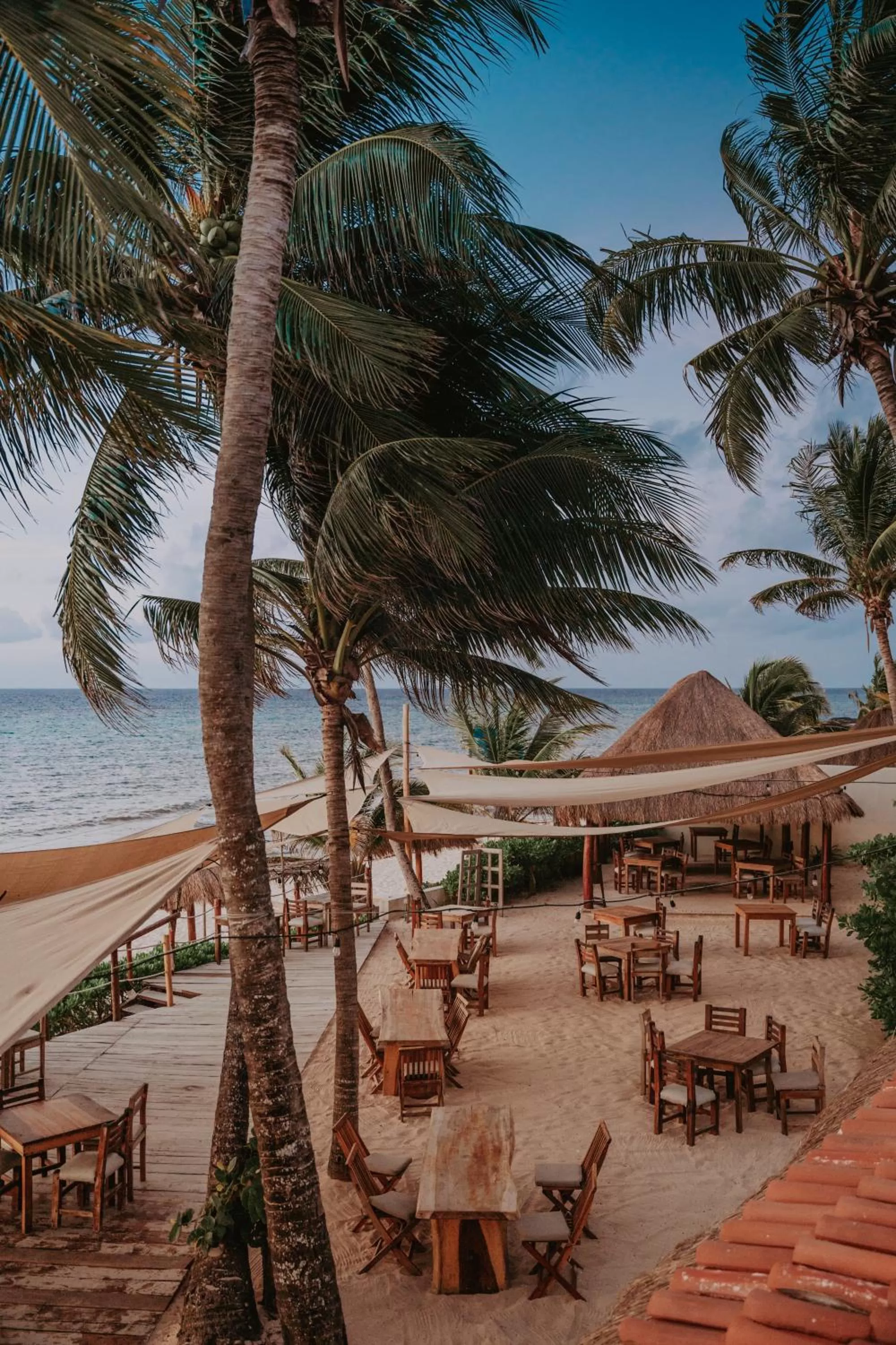 Balcony/Terrace in Petit Lafitte Beach Front Hotel & Bungalows