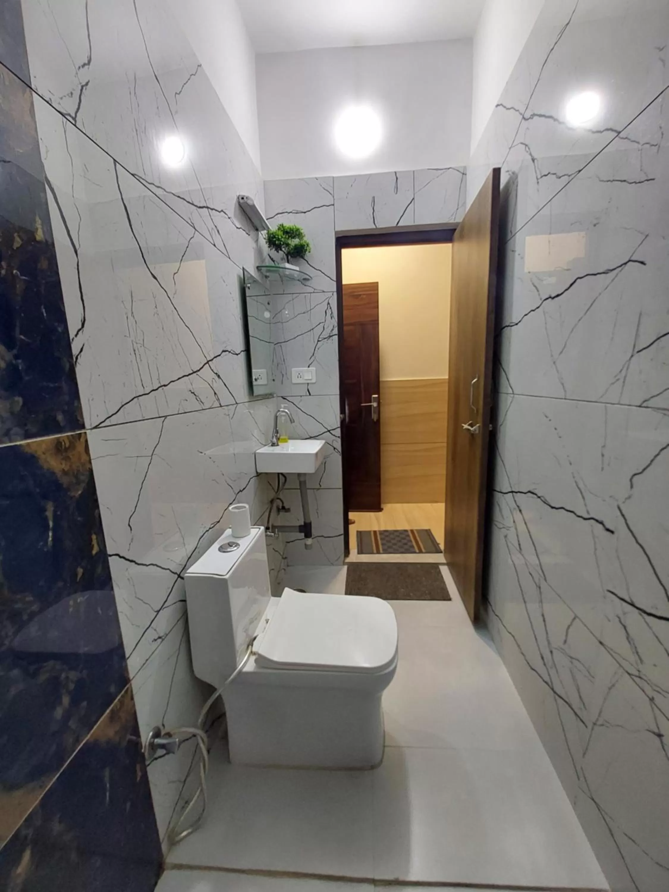 Bathroom in Taj Nice Point Manage by Taj Sunrise Group