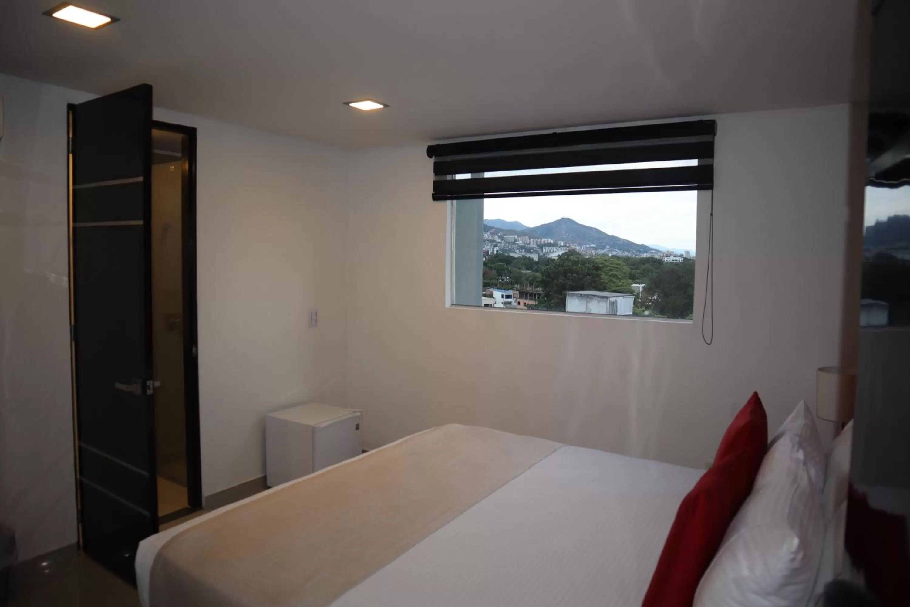 Bed in Hotel Blue 66