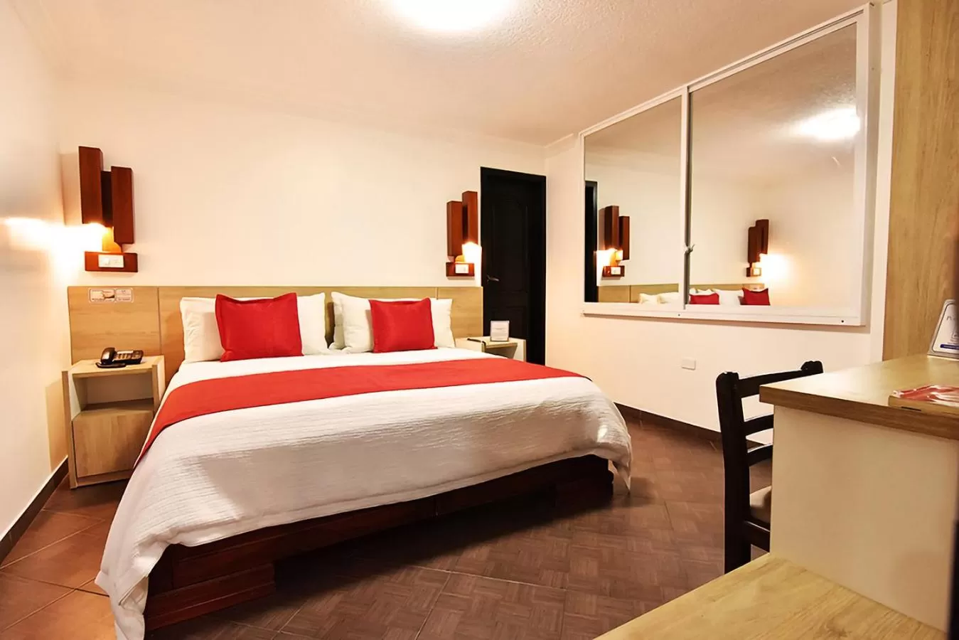 Bed in Hotel Plaza Victoria