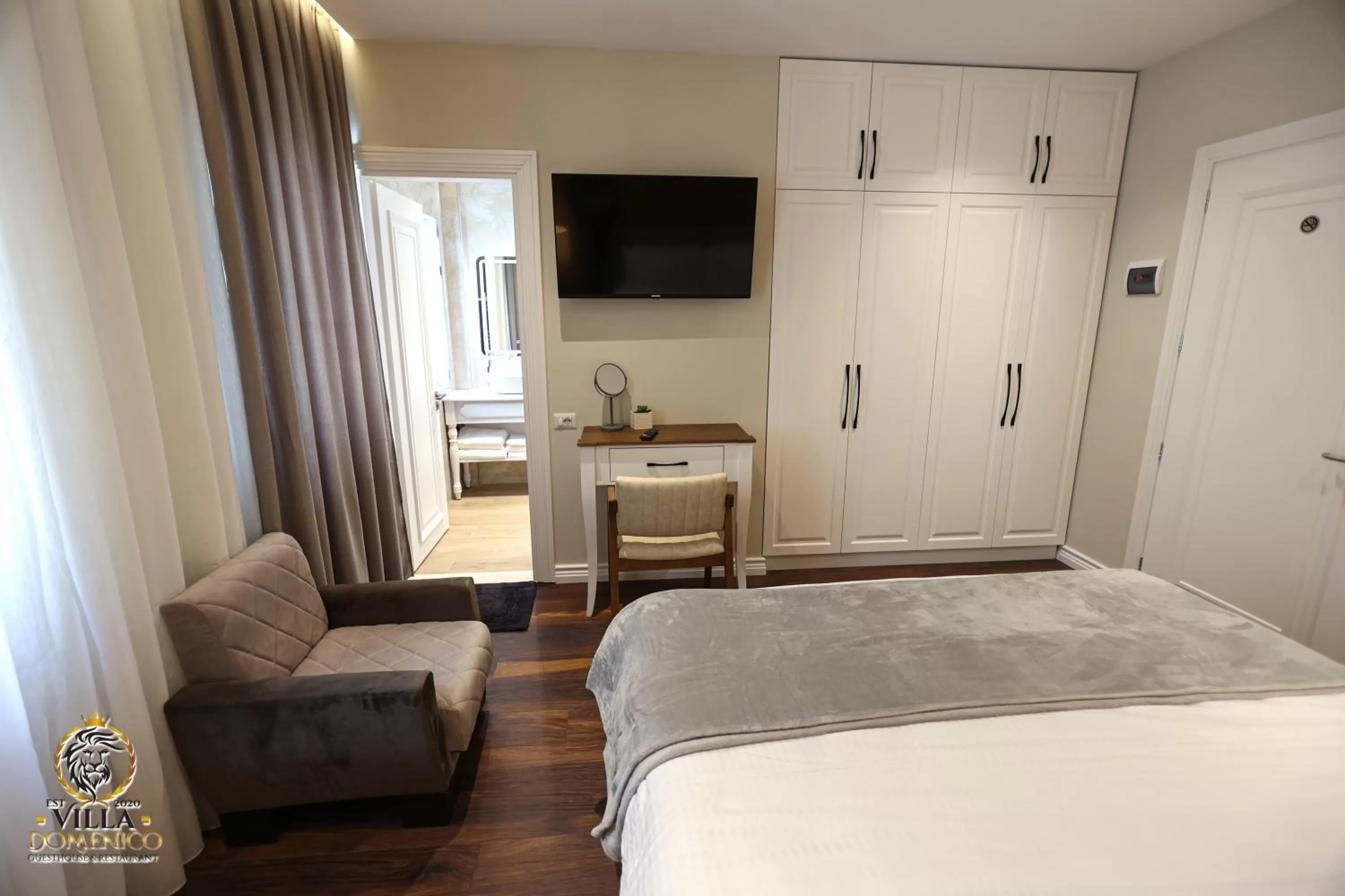 Bed in Villa Domenico Korce