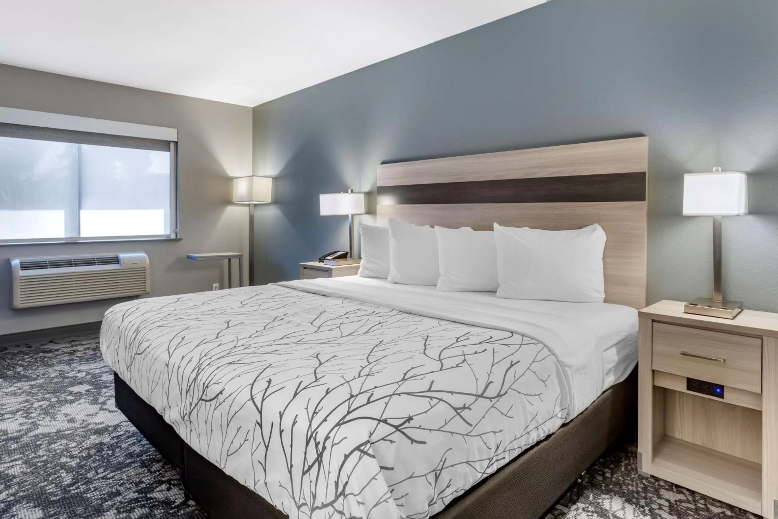 Bedroom, Bed in Best Western Blythe