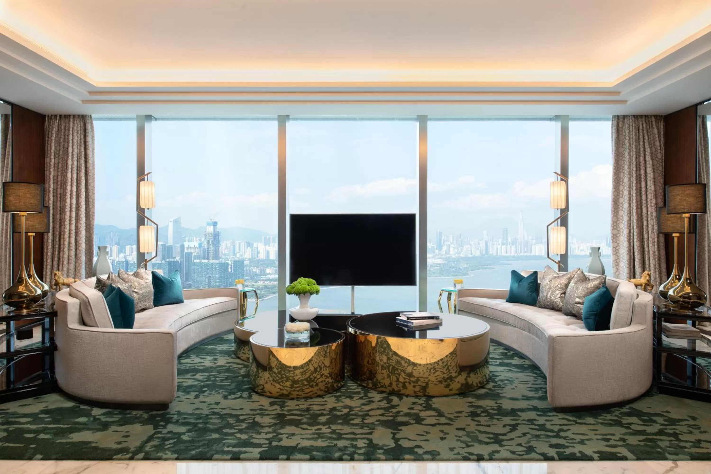 Living room in Raffles Shenzhen