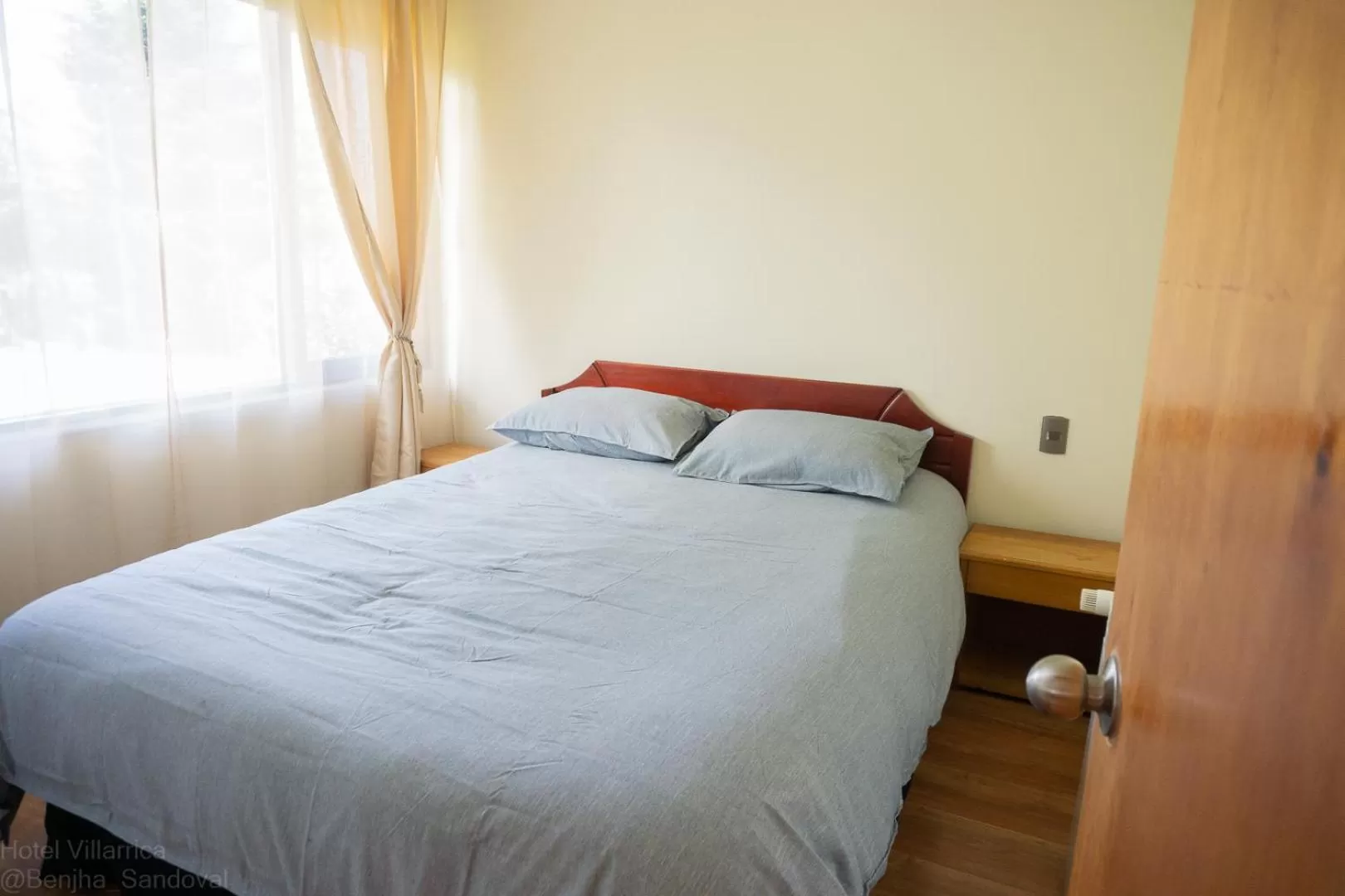 Bed in Hotel y Cabañas Villarrica