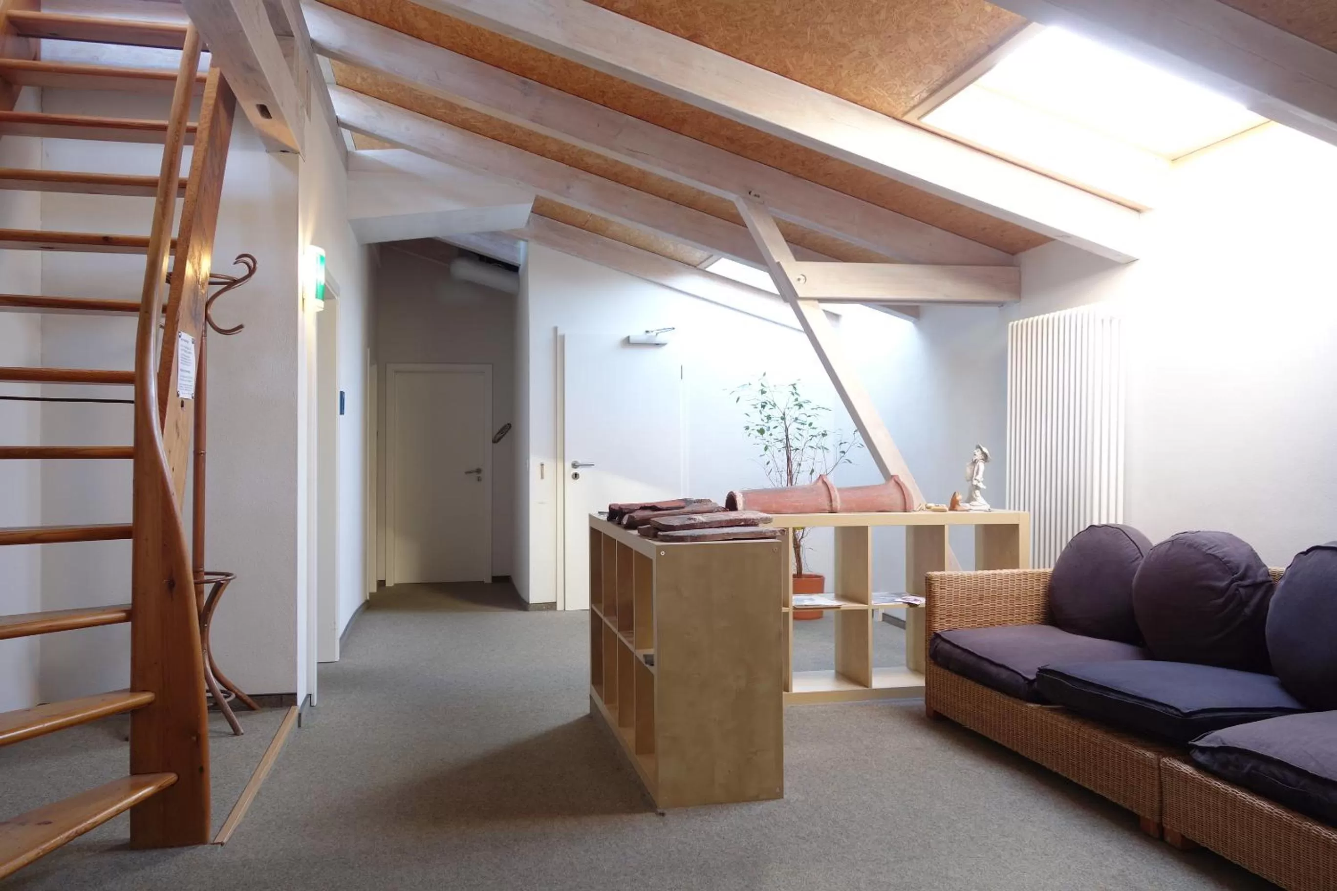 Decorative detail, Seating Area in Hotel Alter Hafenspeicher