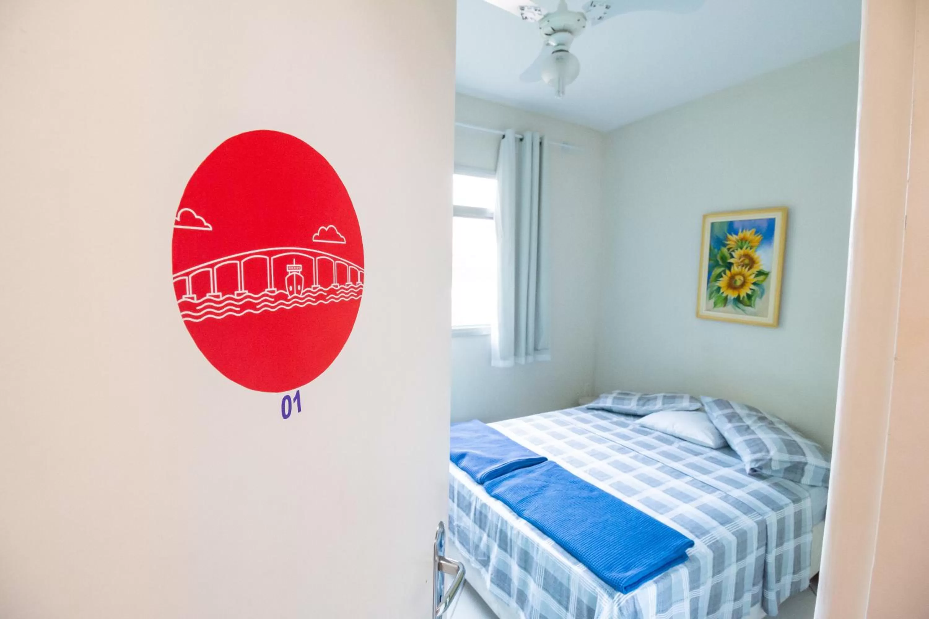 Bed in A Casa Morro do Moreno