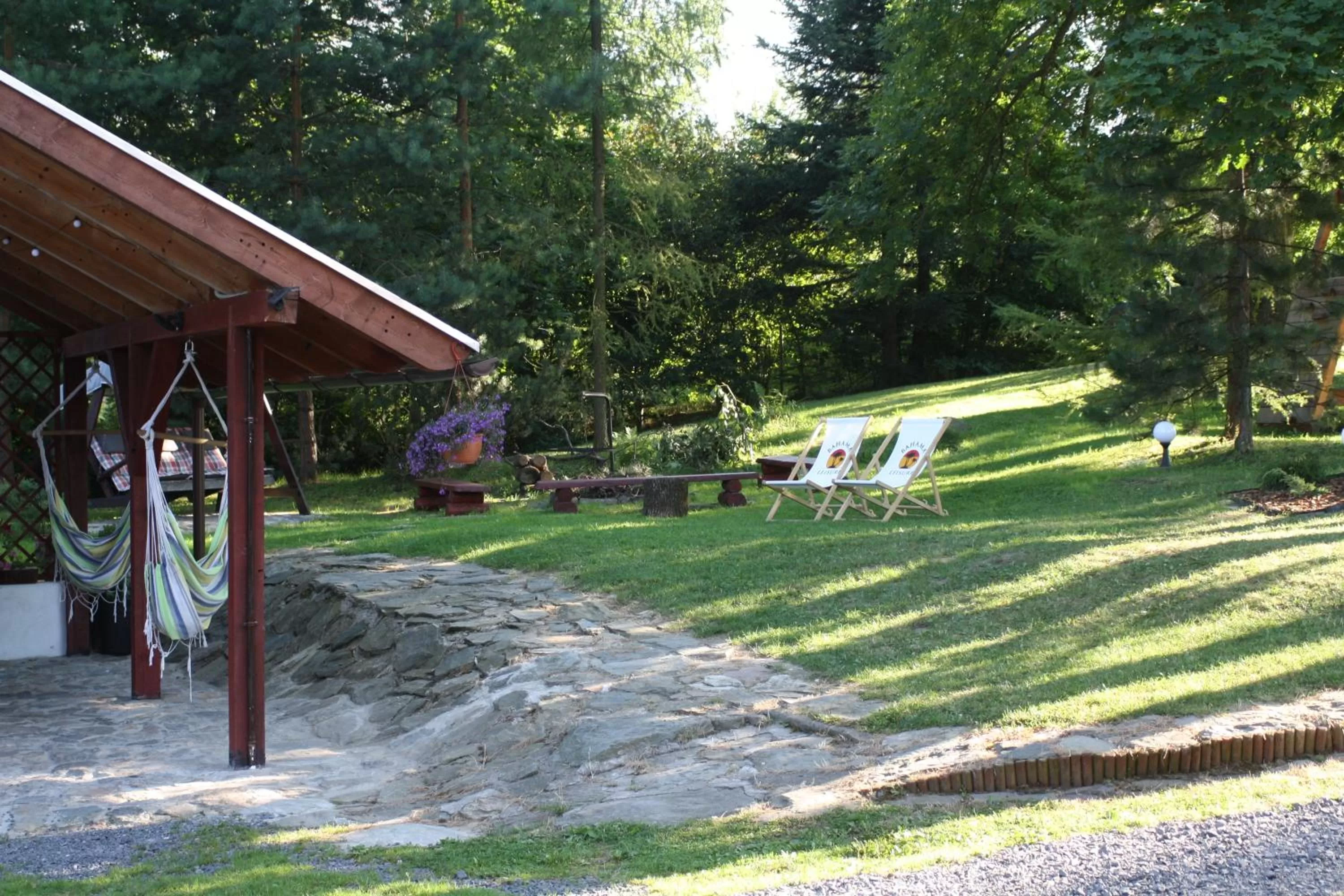 Garden view in Dom na Klonowym Wzgórzu