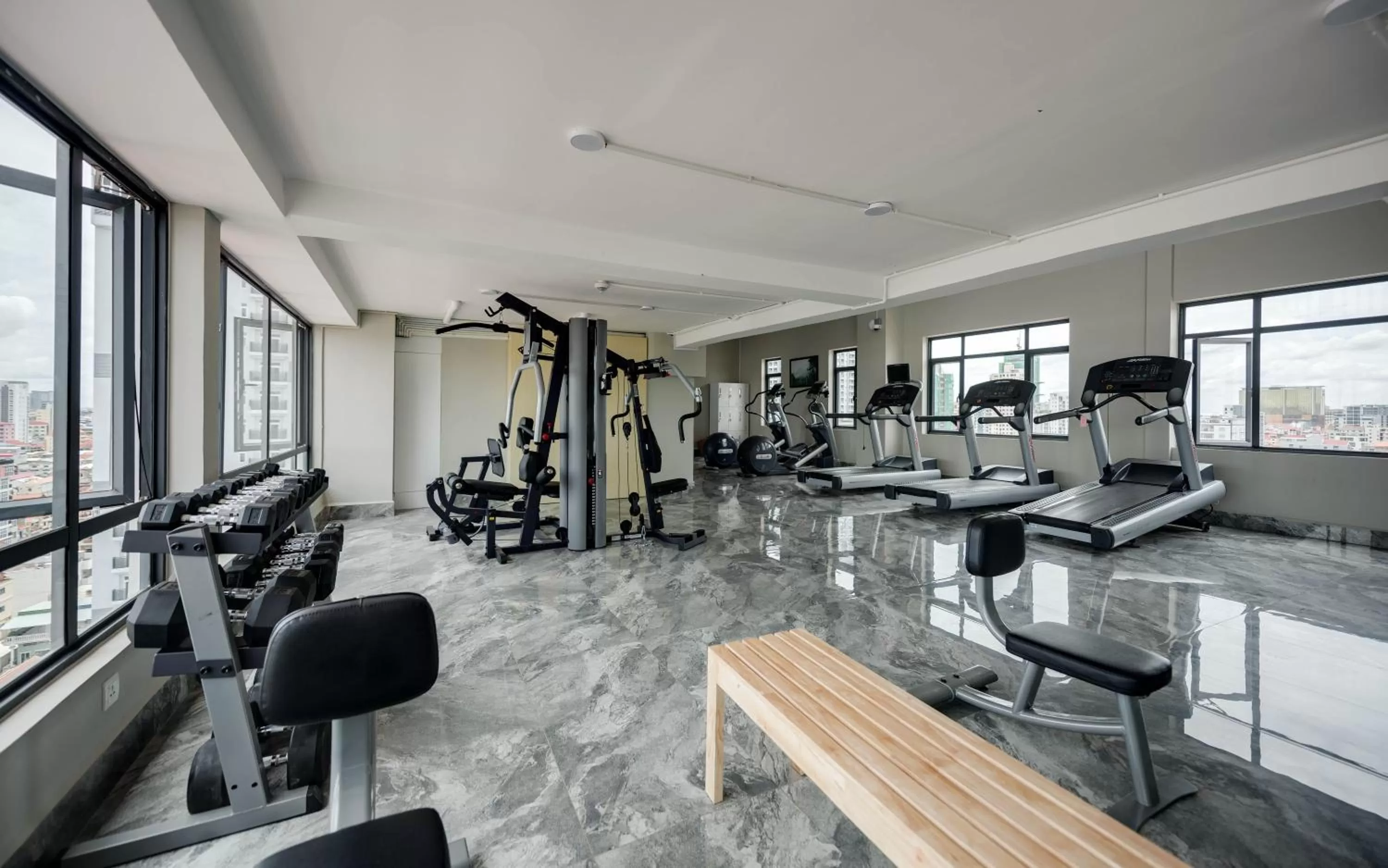 Fitness centre/facilities in SOHO Residence