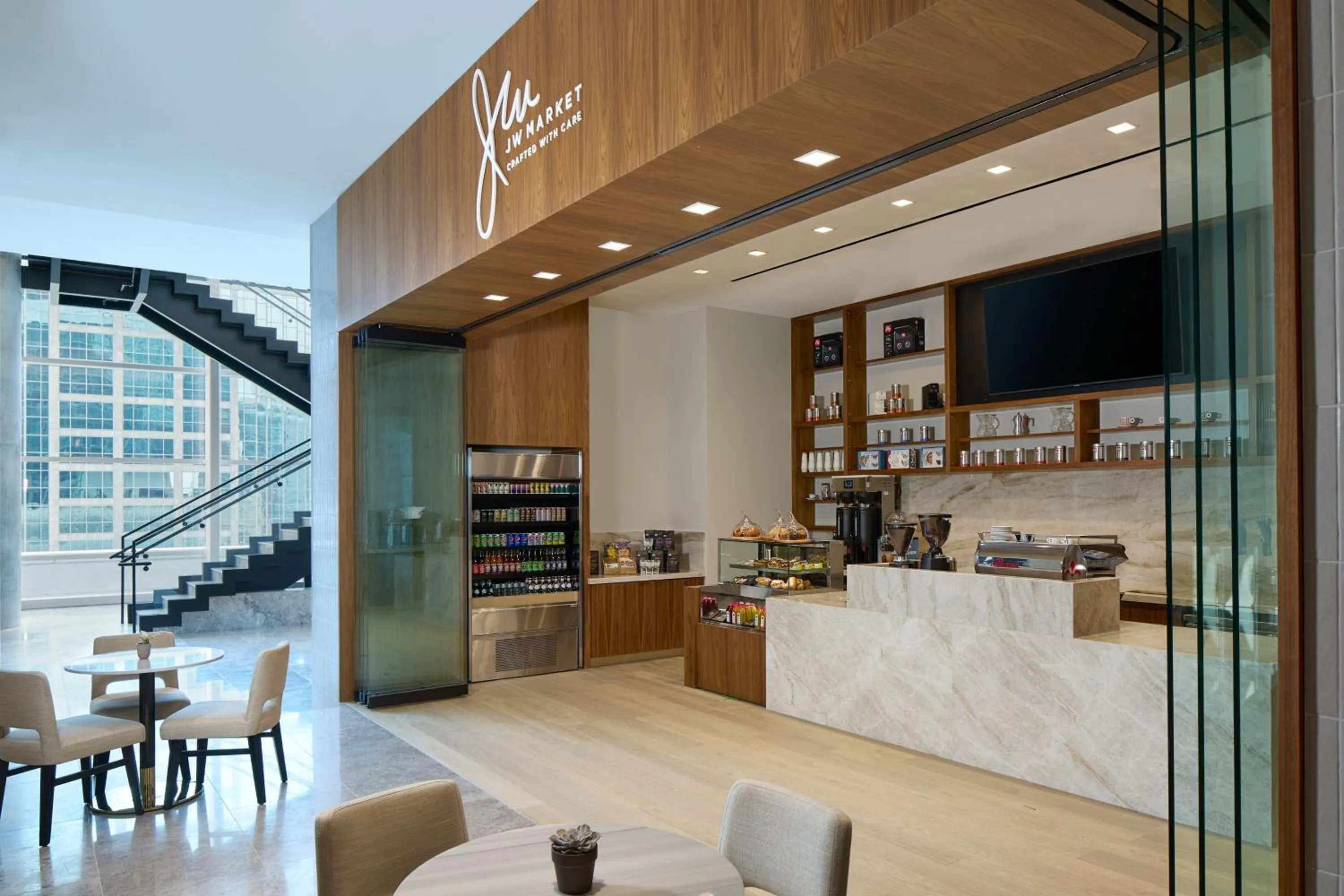 Restaurant/places to eat in JW Marriott Dallas Arts District